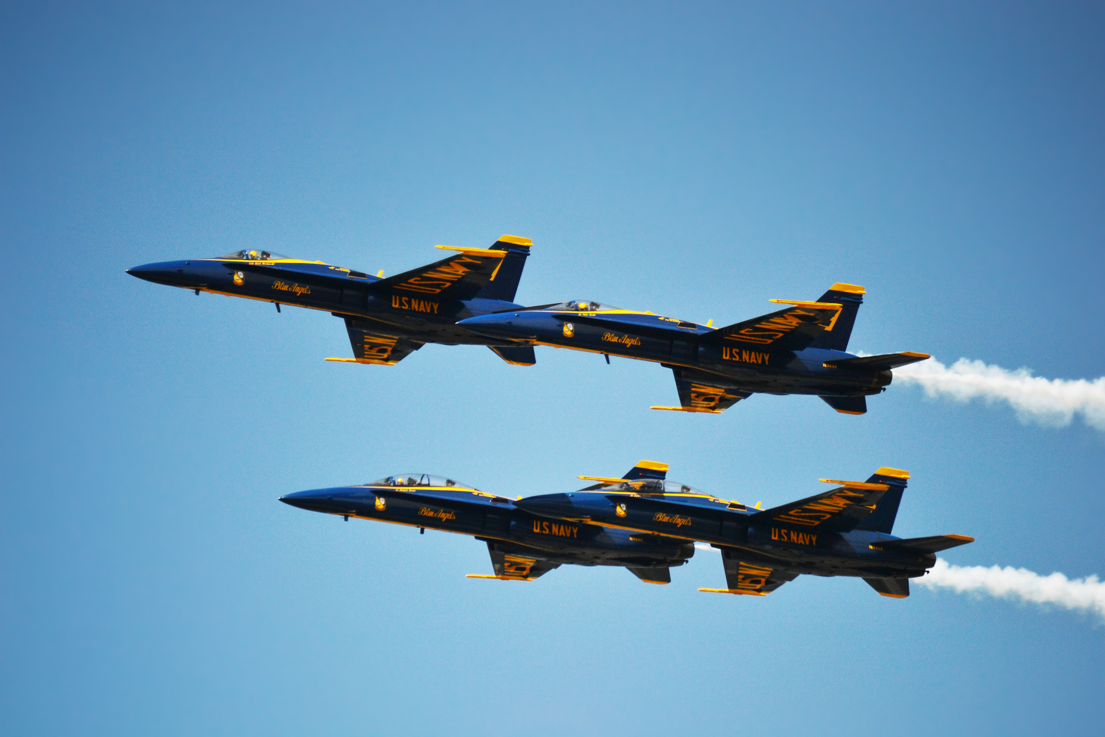 U.S. Navy Blue Angels. Duluth Airshow.