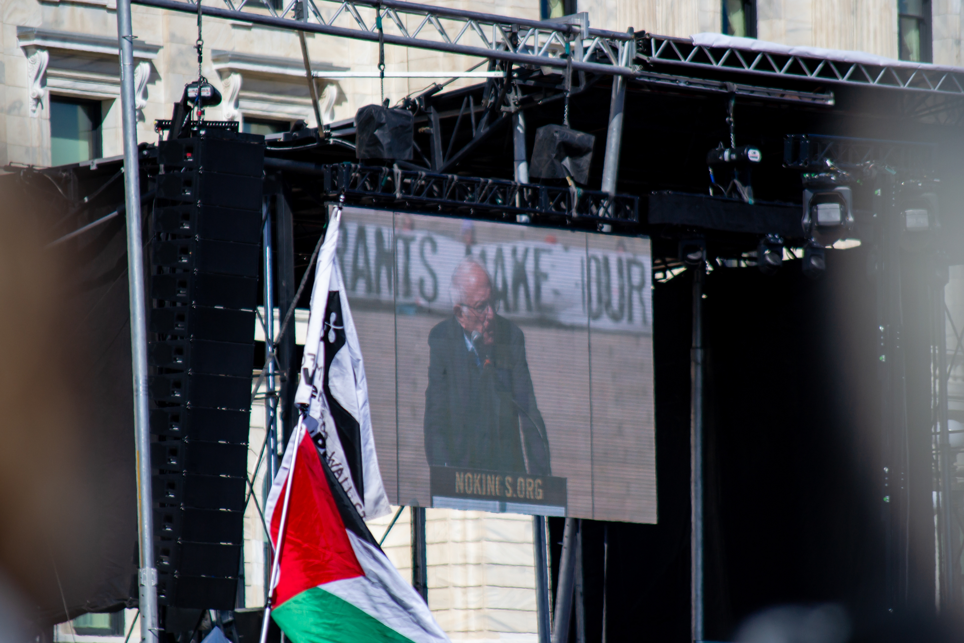 United States senator from Vermont, Bernie Sanders.
