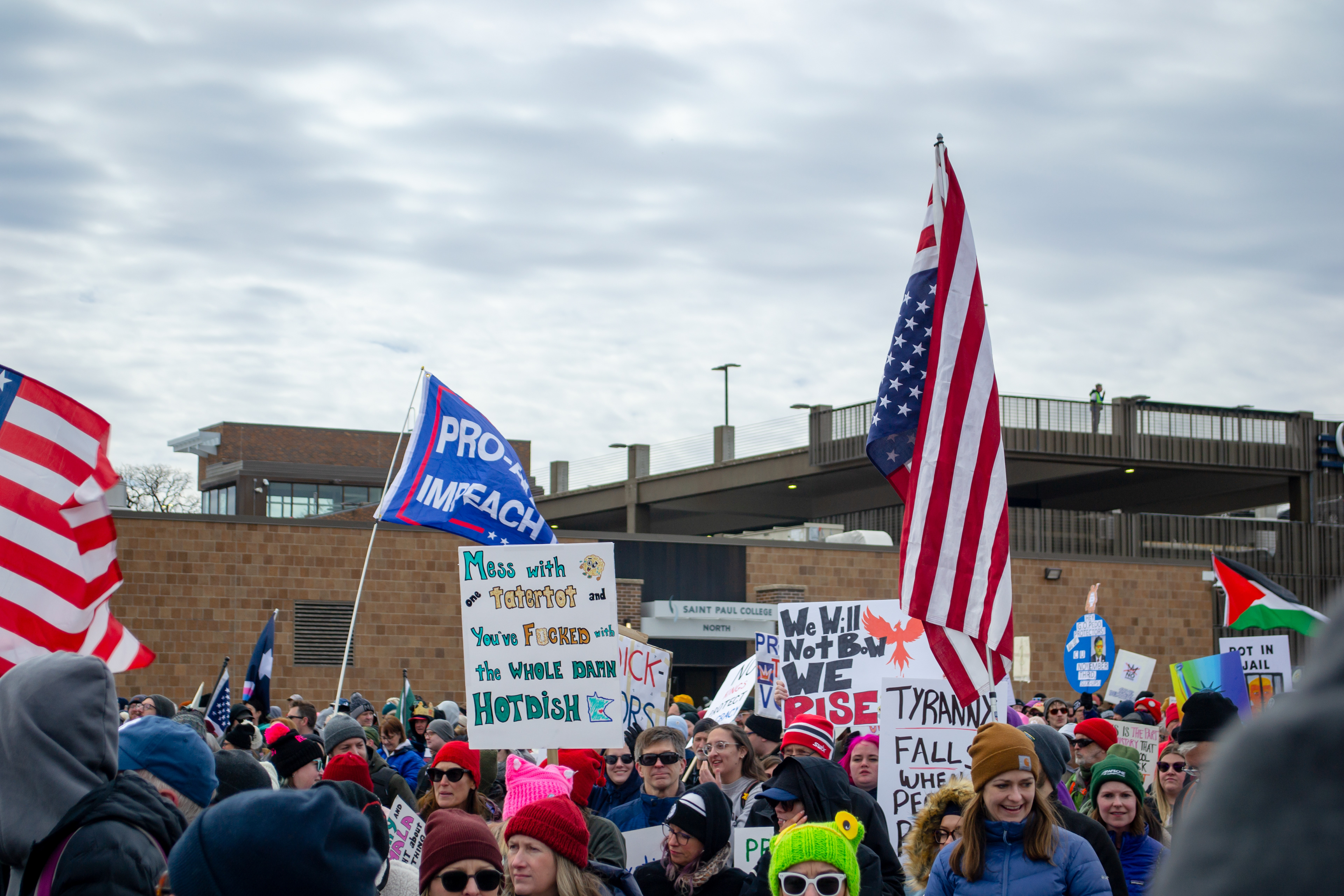 No Kings. St. Paul Minnesota.