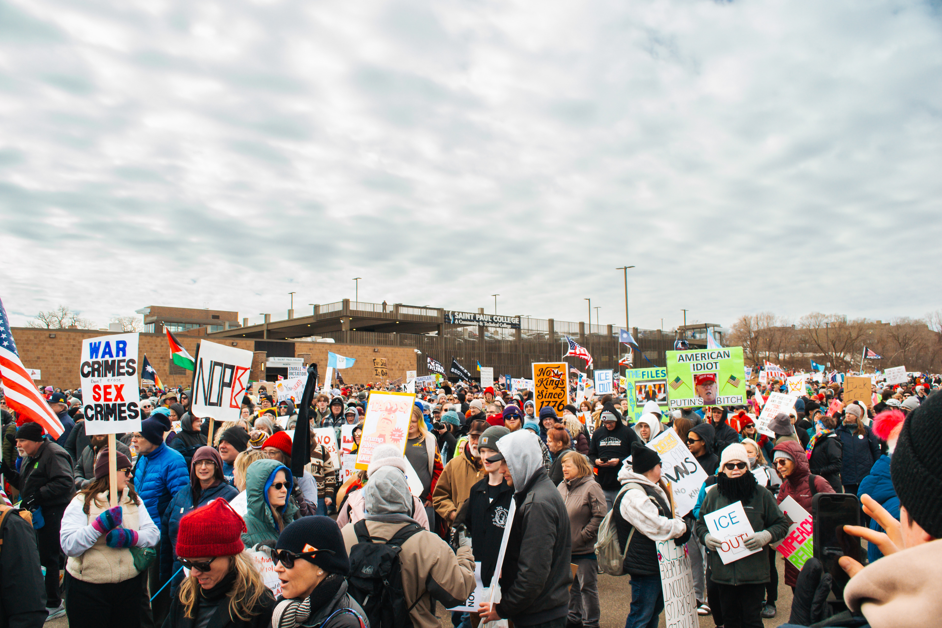 No Kings. St. Paul Minnesota.