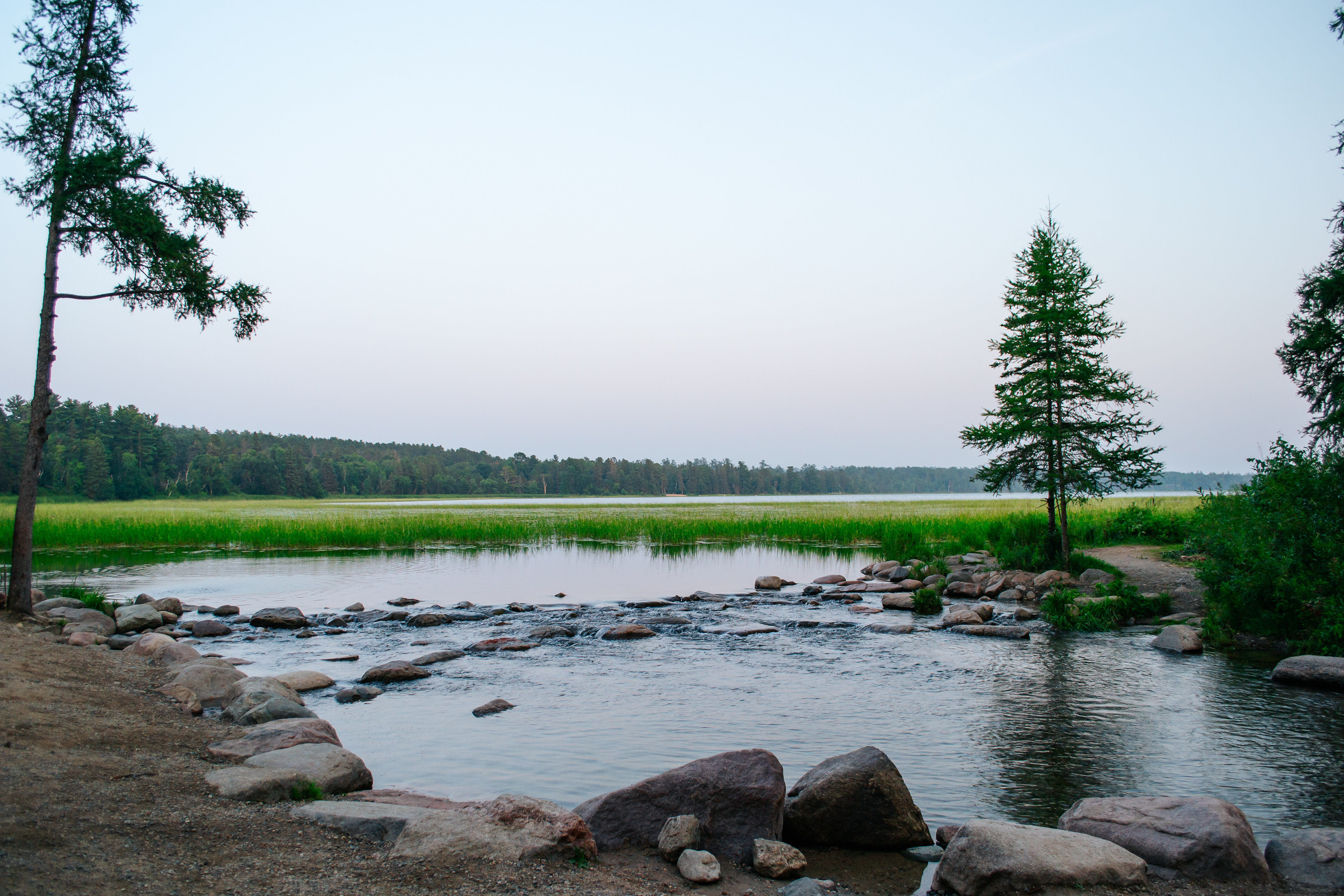 Mississippi River Headwaters in Itasca State Park.