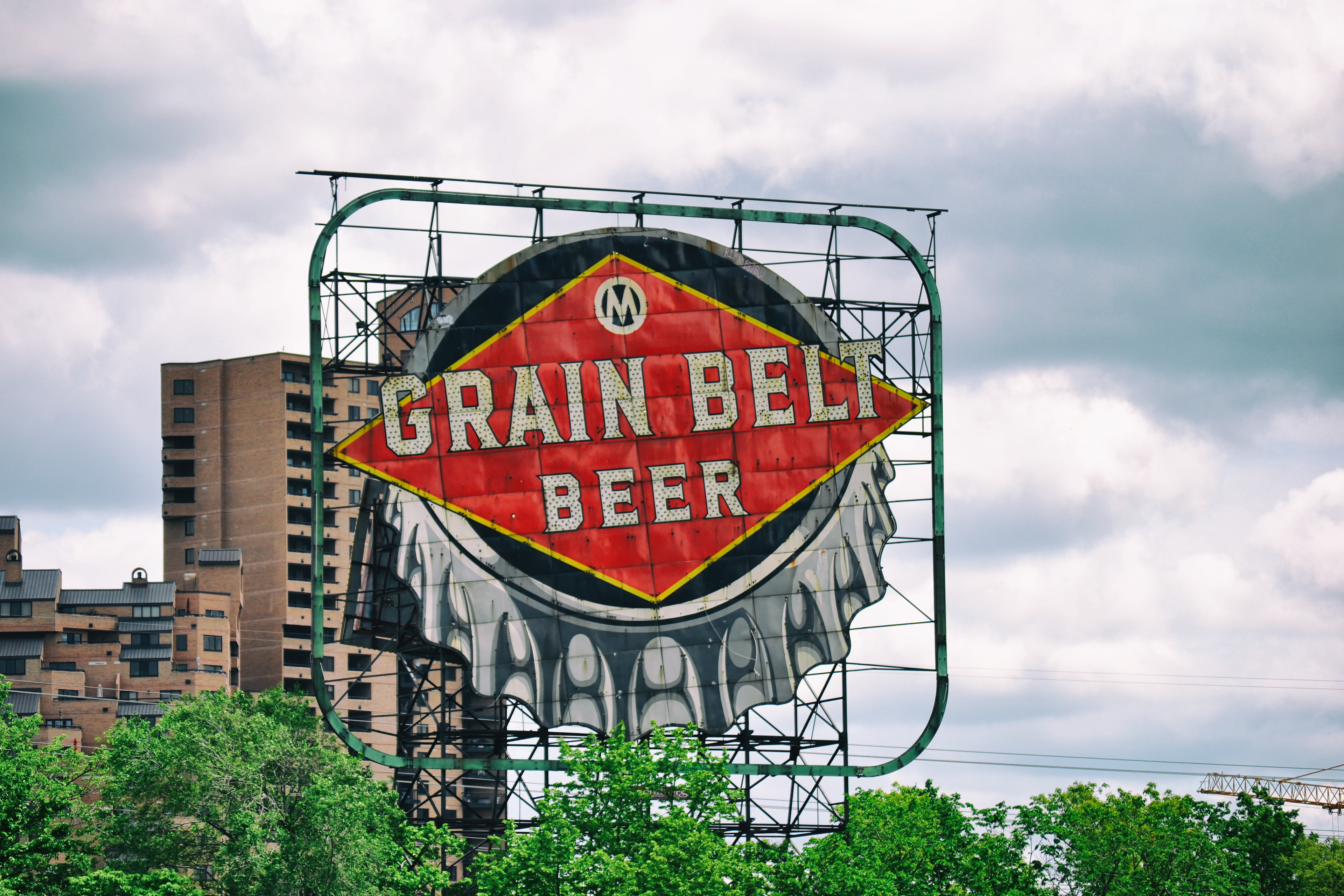 Grain Belt Beer Sign