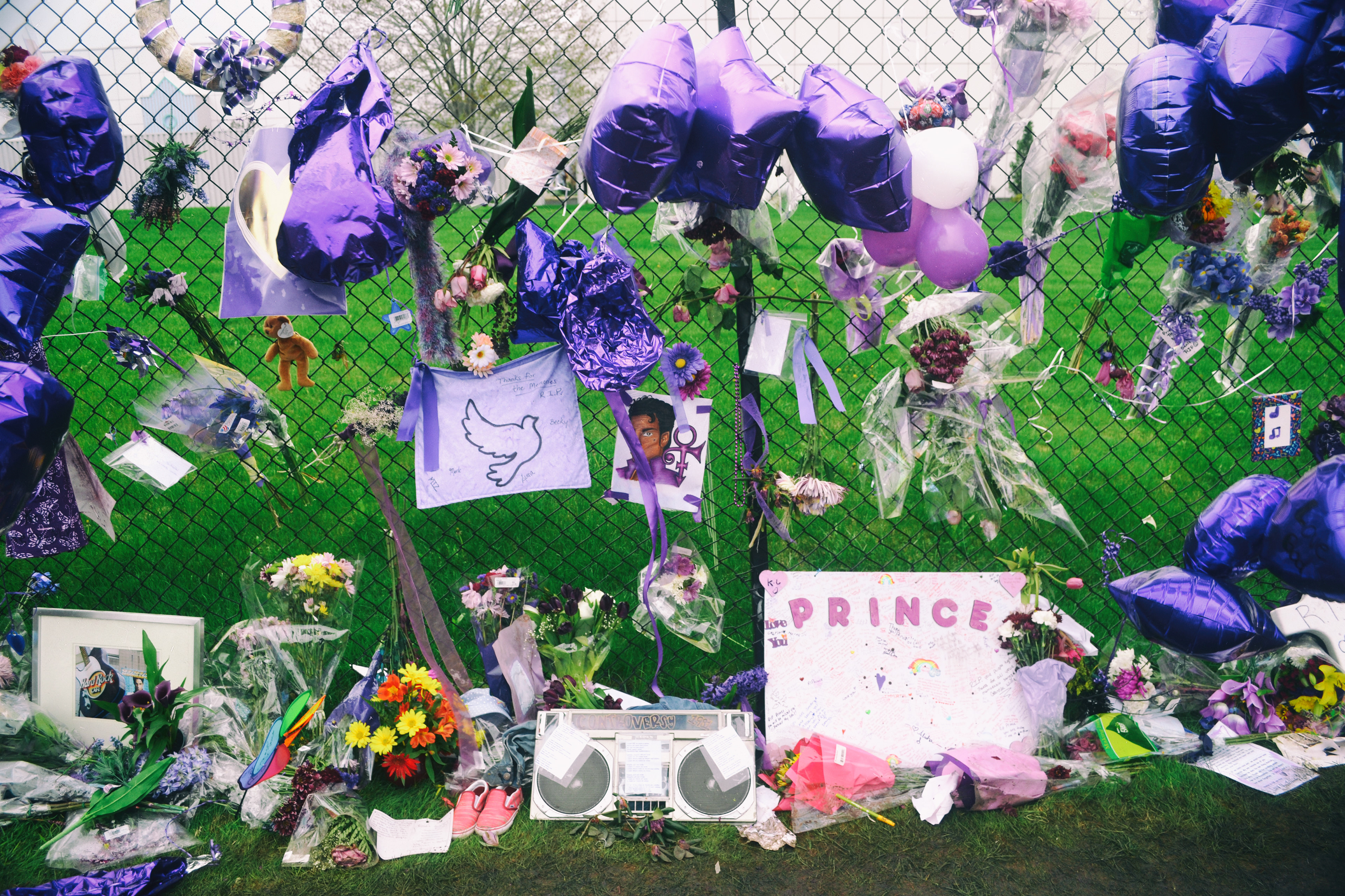 Paisley Park, Prince Memorial. 4/26/2016