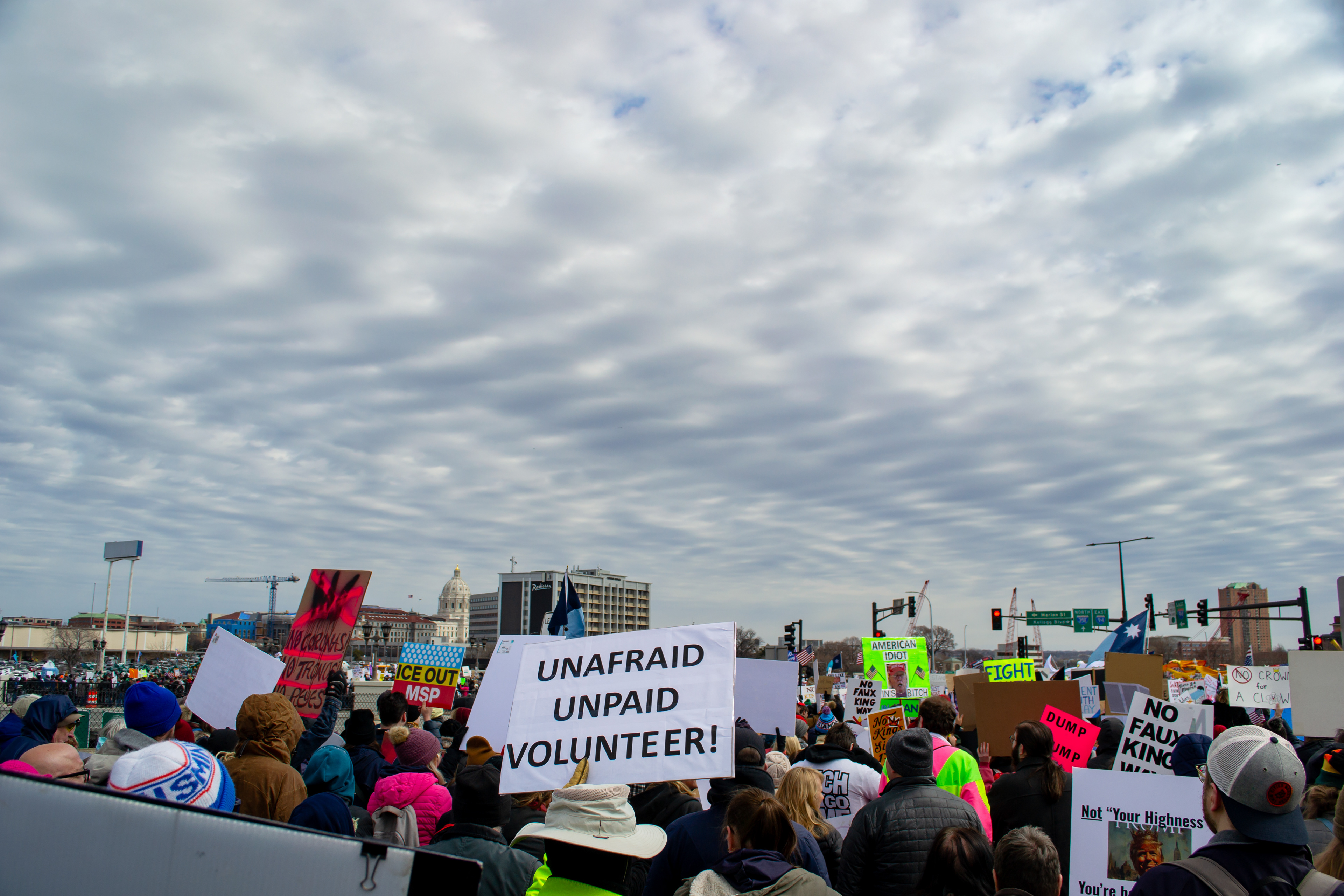 No Kings. St. Paul Minnesota.