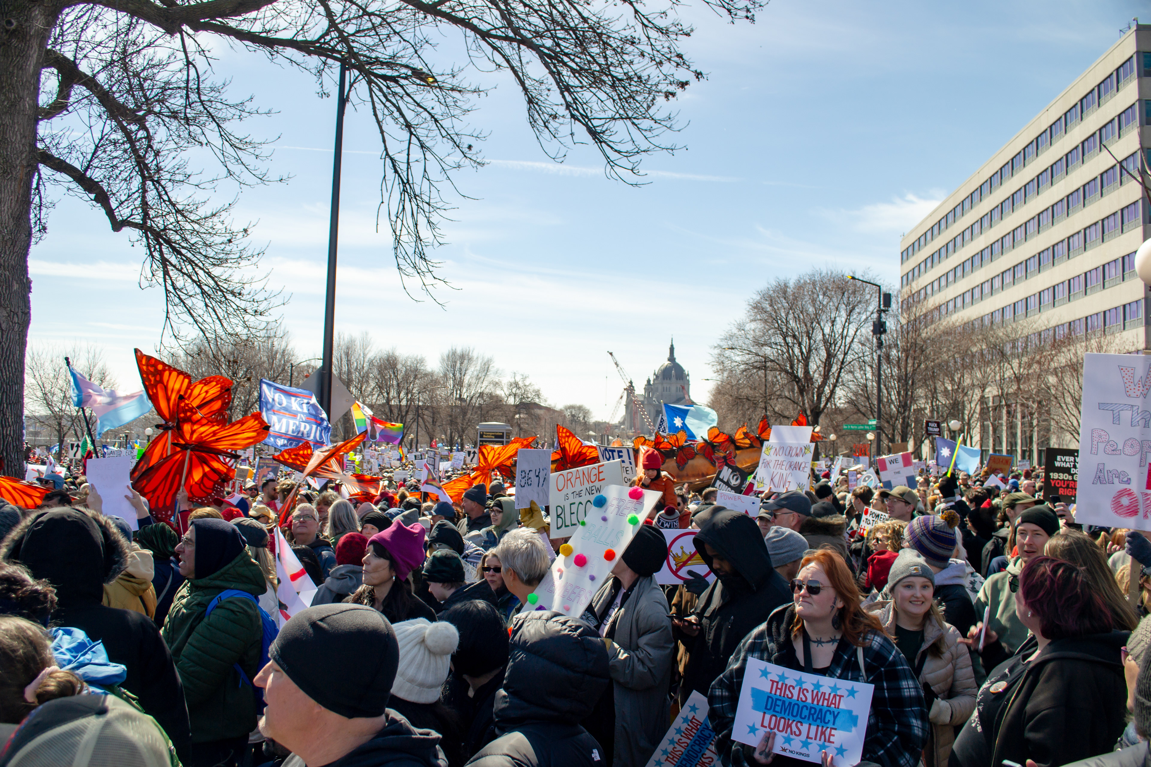 No Kings. St. Paul Minnesota.