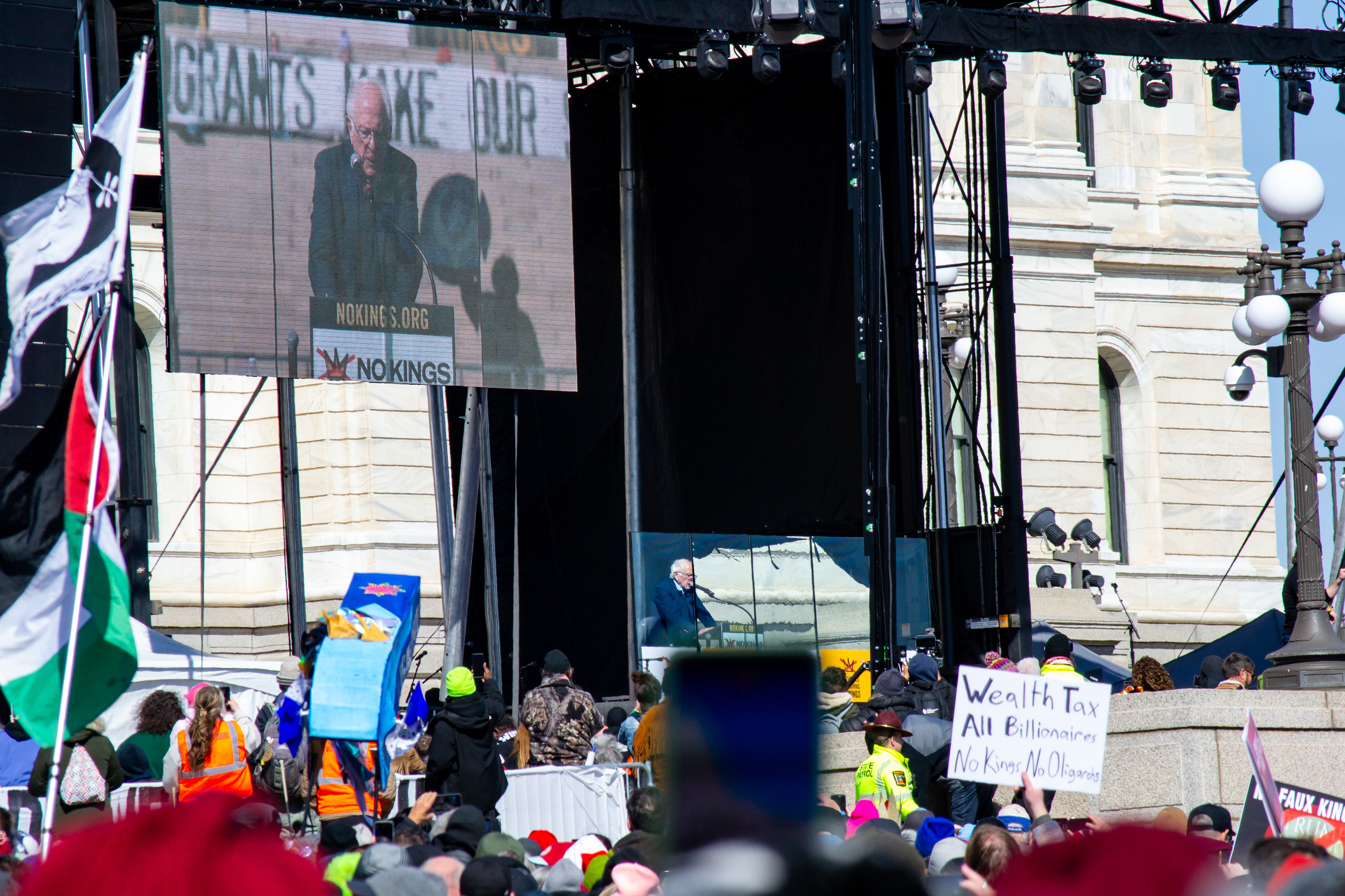 United States senator from Vermont, Bernie Sanders.