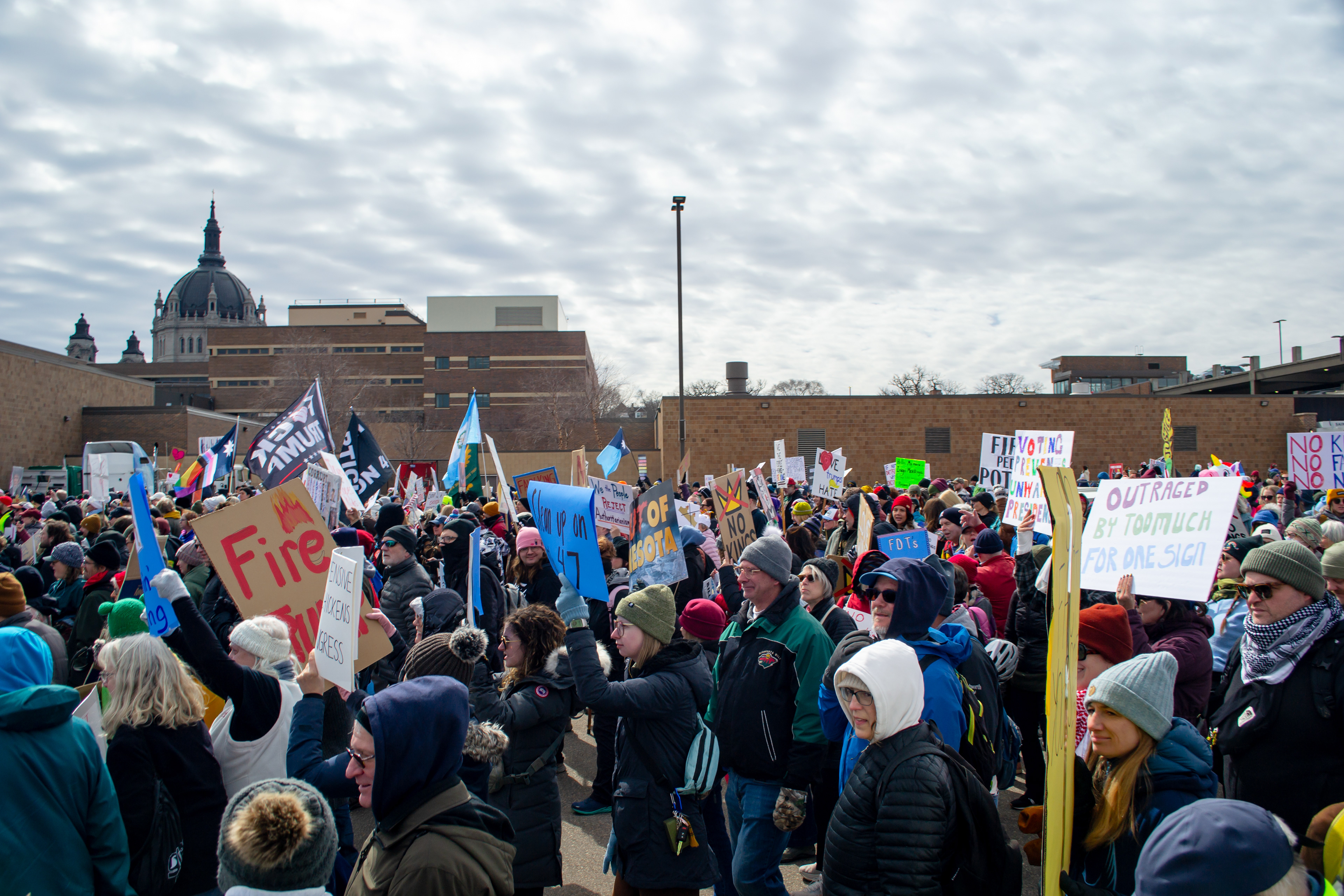 No Kings. St. Paul Minnesota.