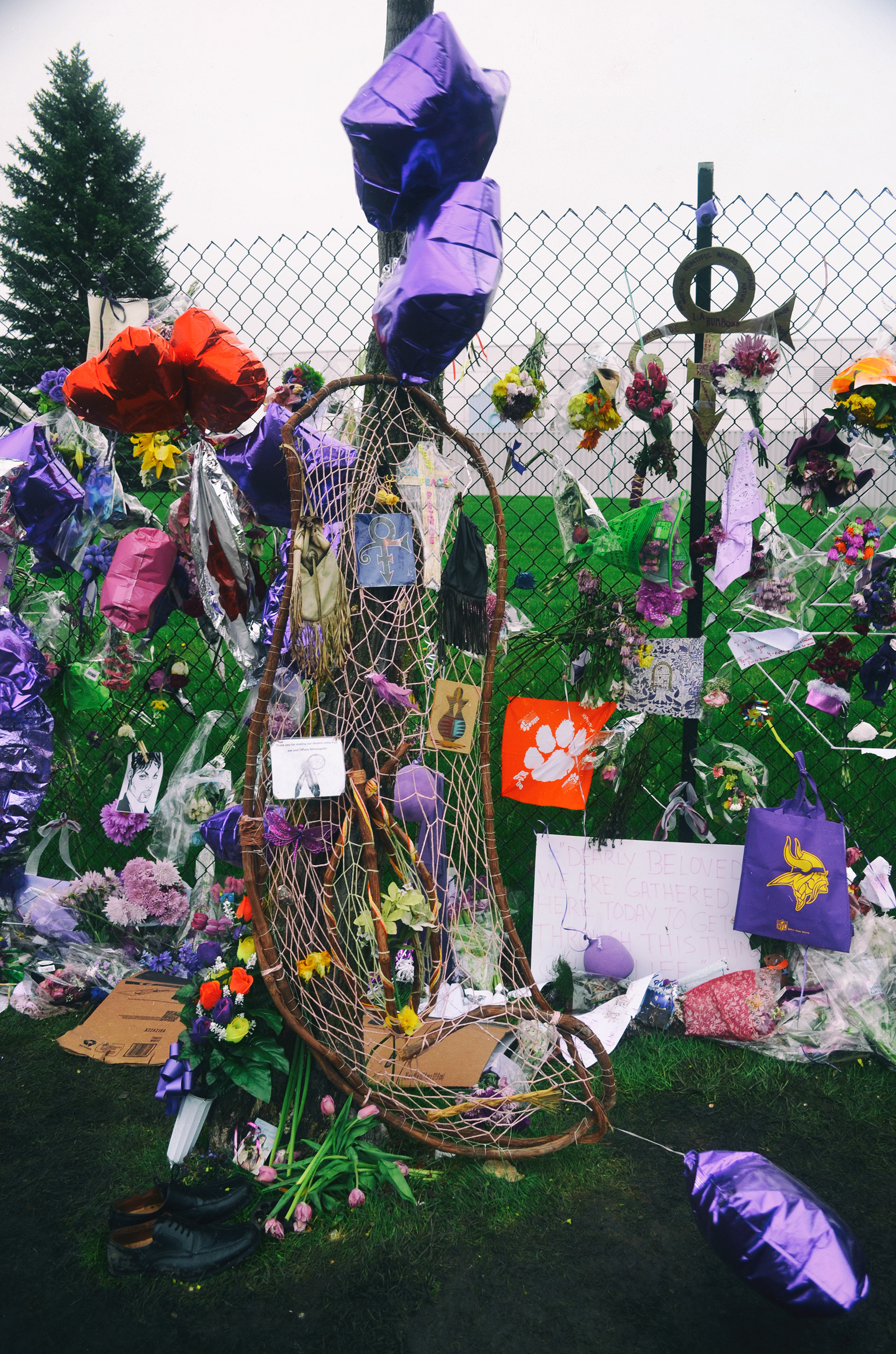 Paisley Park, Prince Memorial. 4/26/2016