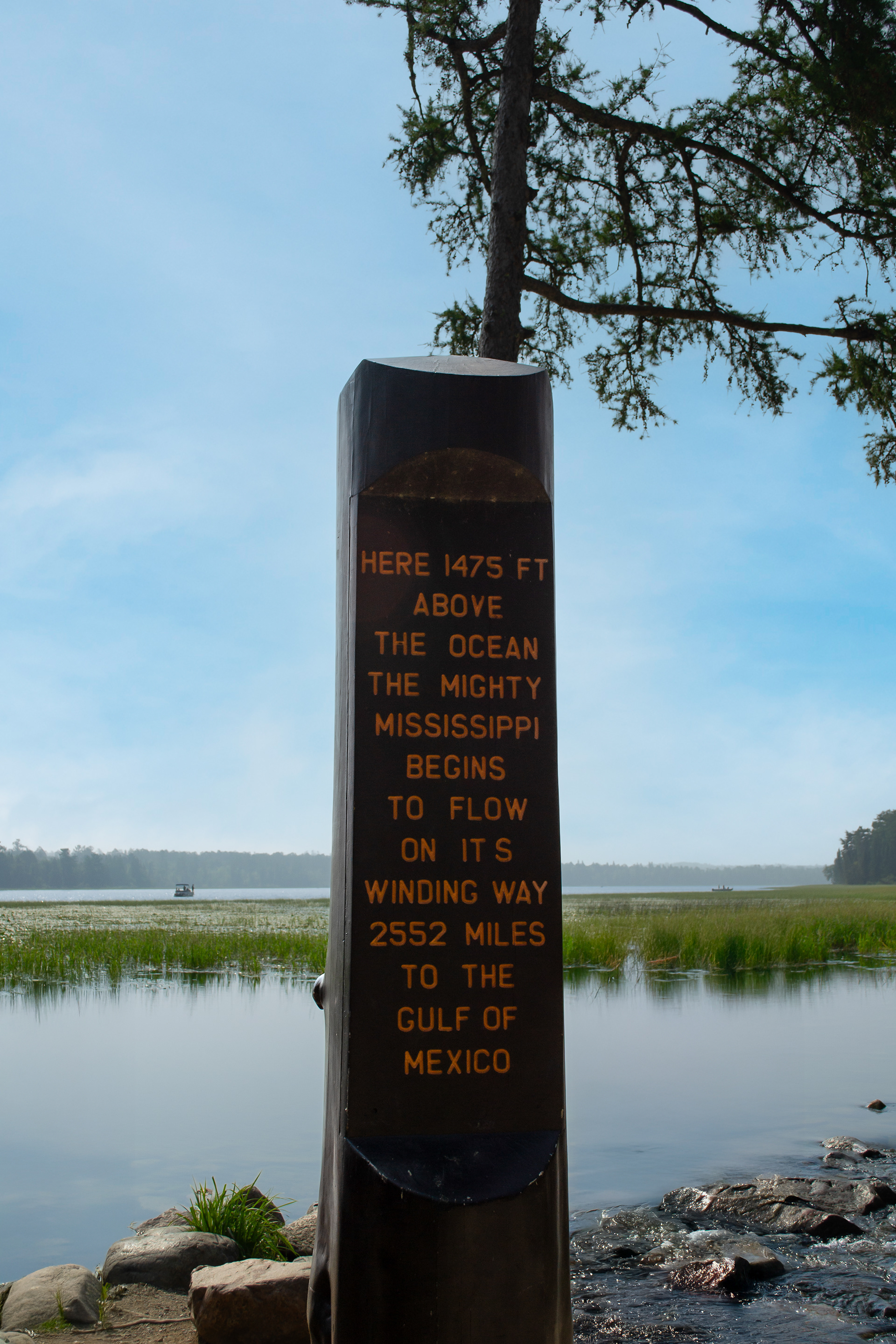 Mississippi River Headwaters in Itasca State Park.