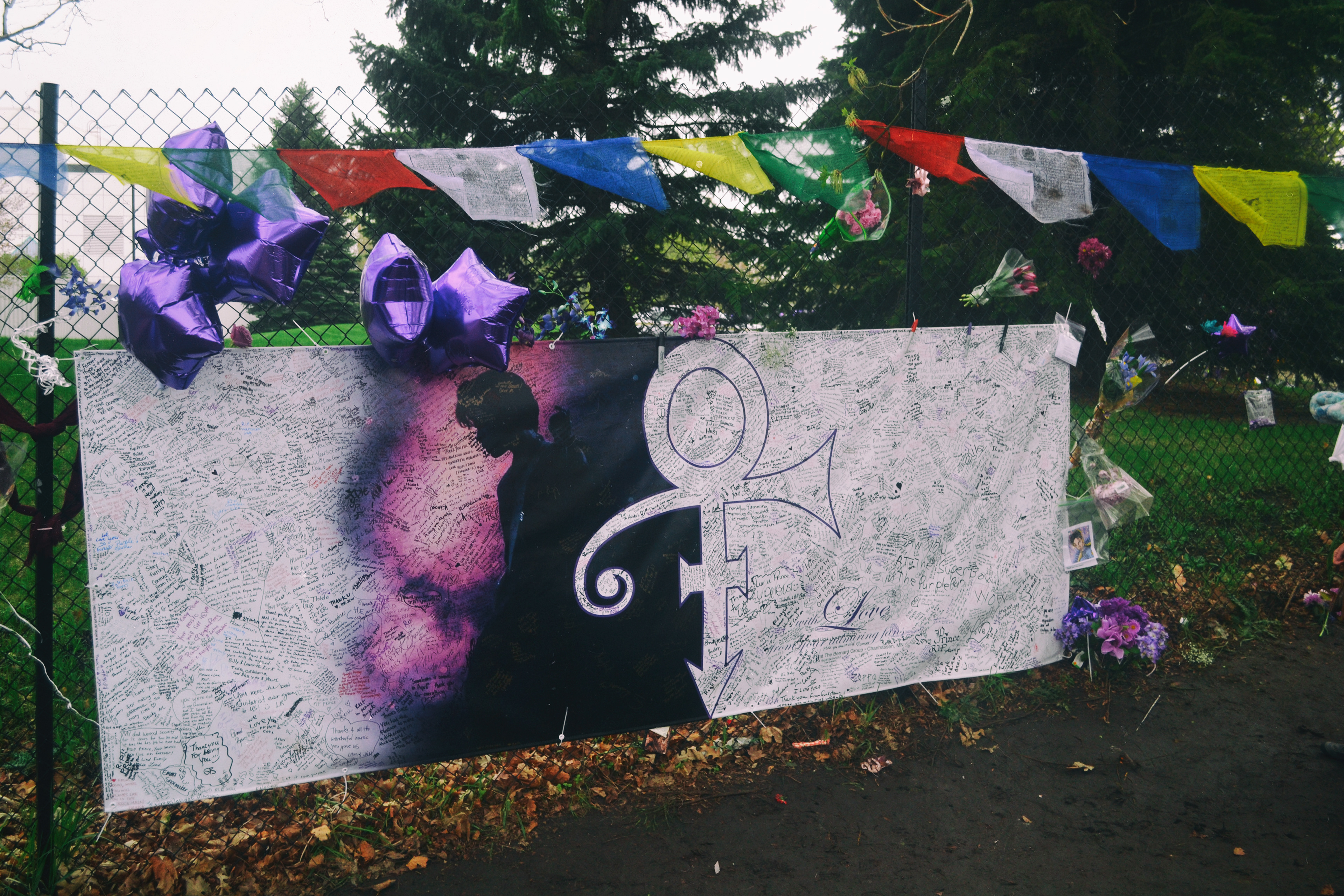 Paisley Park, Prince Memorial. 4/26/2016
