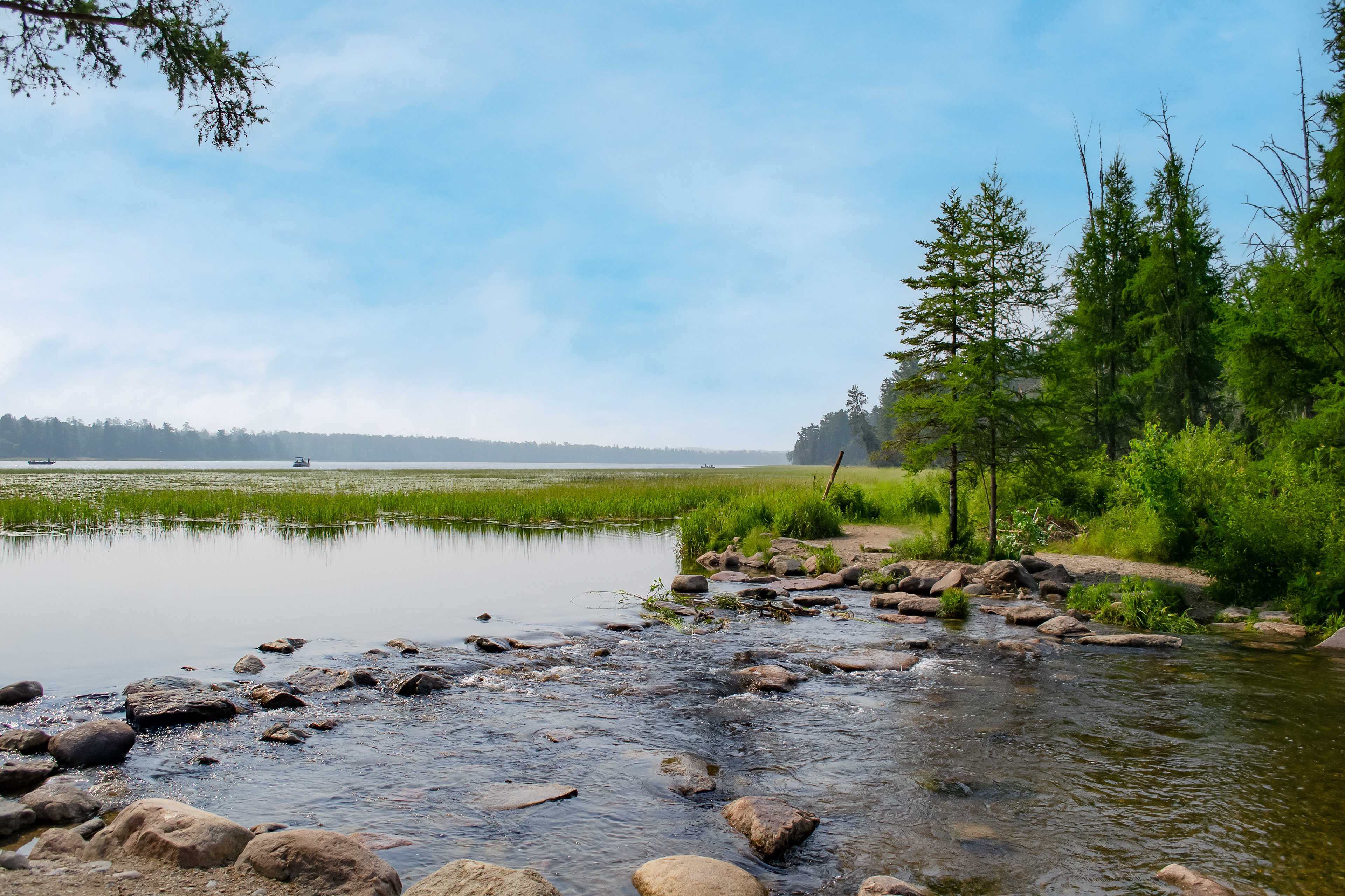 Mississippi River Headwaters in Itasca State Park.
