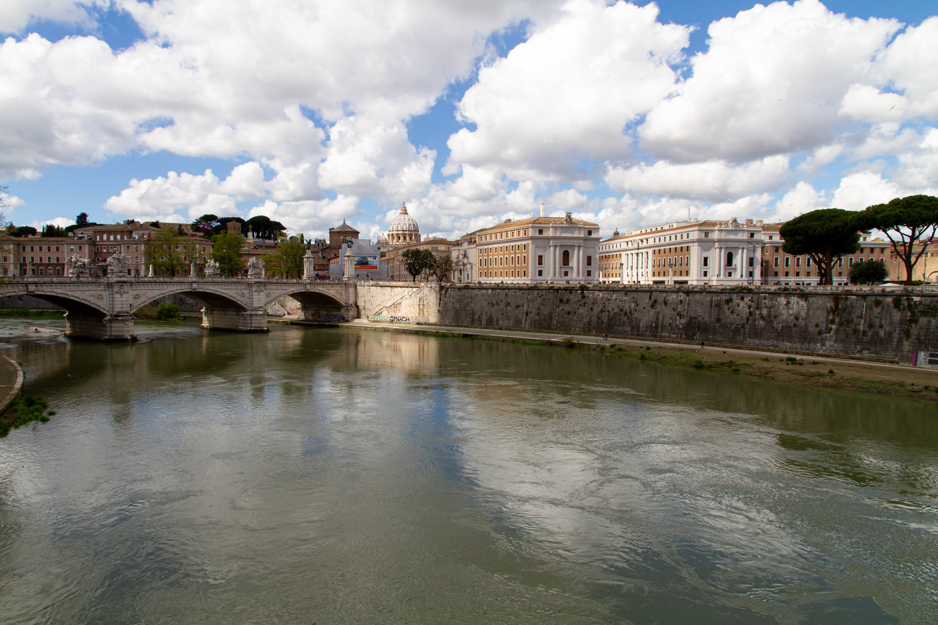 Vatican from Ponte Sant'Angelo