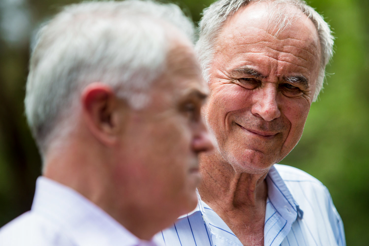 John Alexander and former PM Malcolm Turnbull