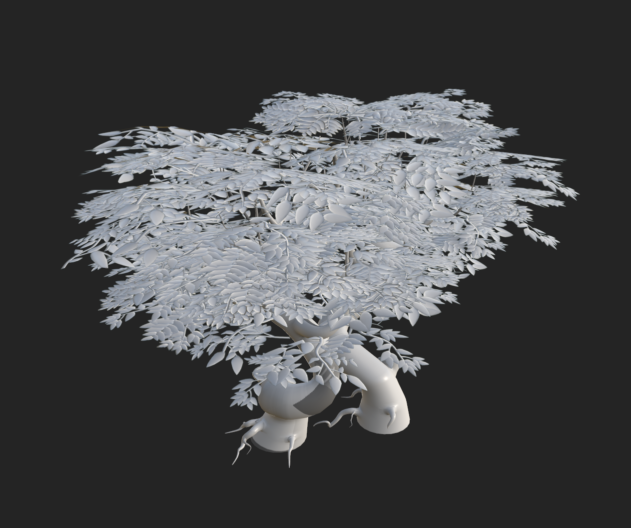 2048 x 2048 - Substance Painter Leaves/Branches with Opacity Inverted