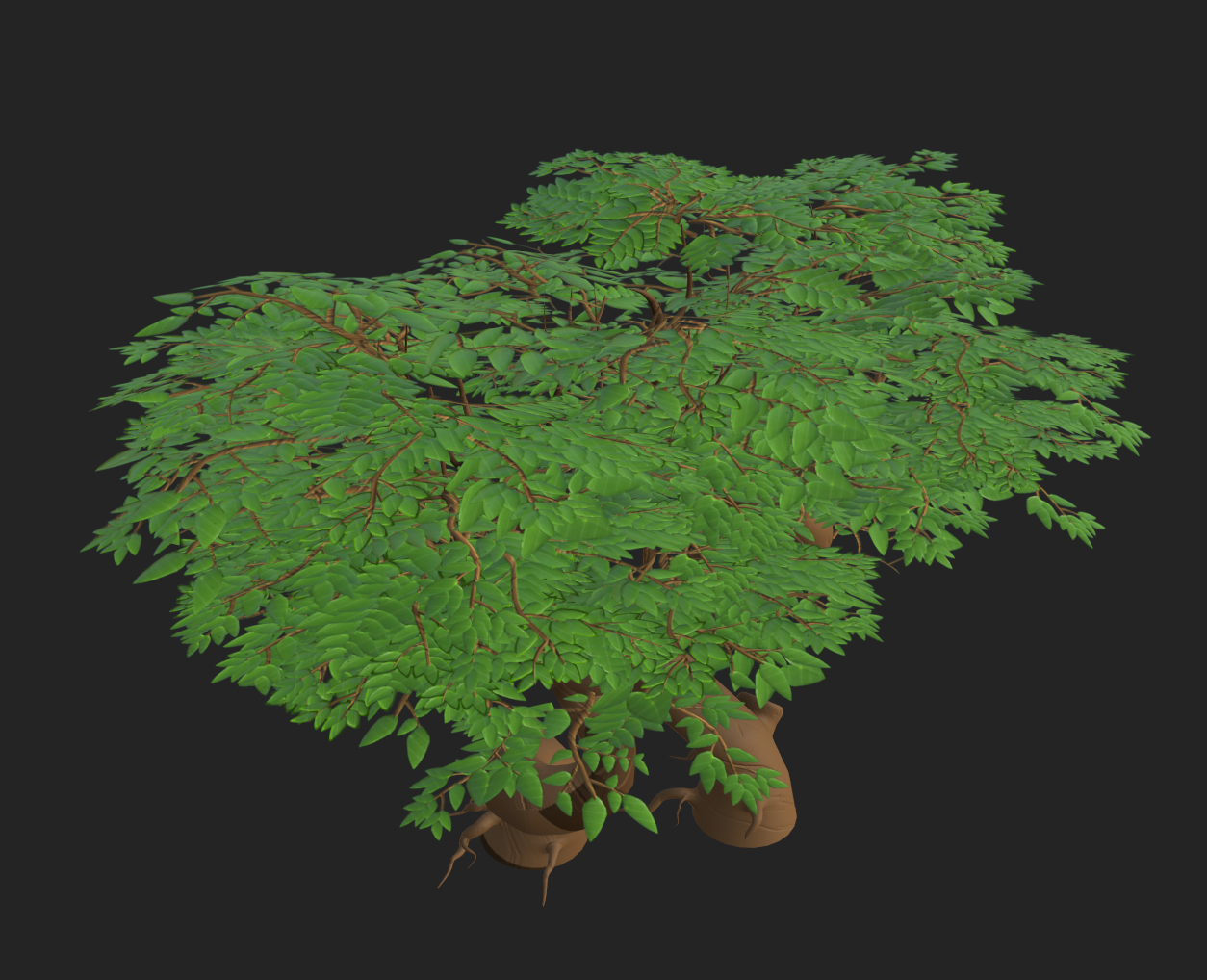 2048 x 2048 - Leaves/Branches Textured