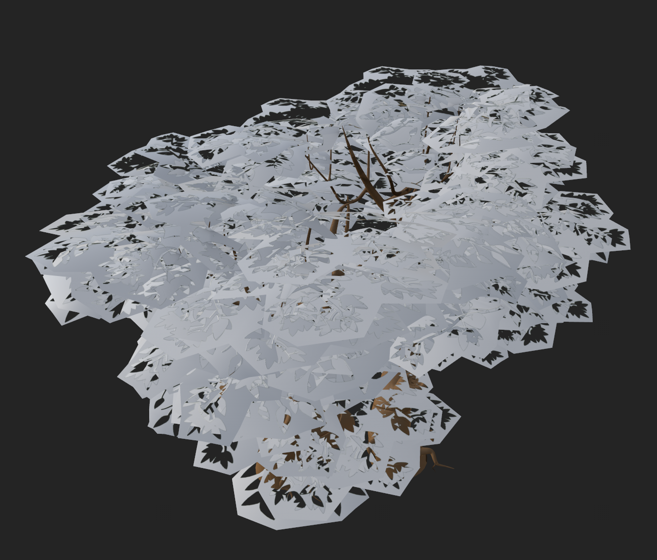 2048 x 2048 - Substance Painter Leaves/Branches with Opacity