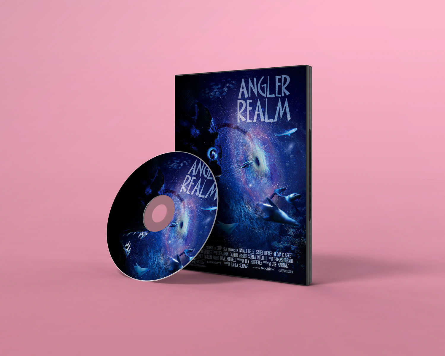 DVD Pack of Angler Realm Movie