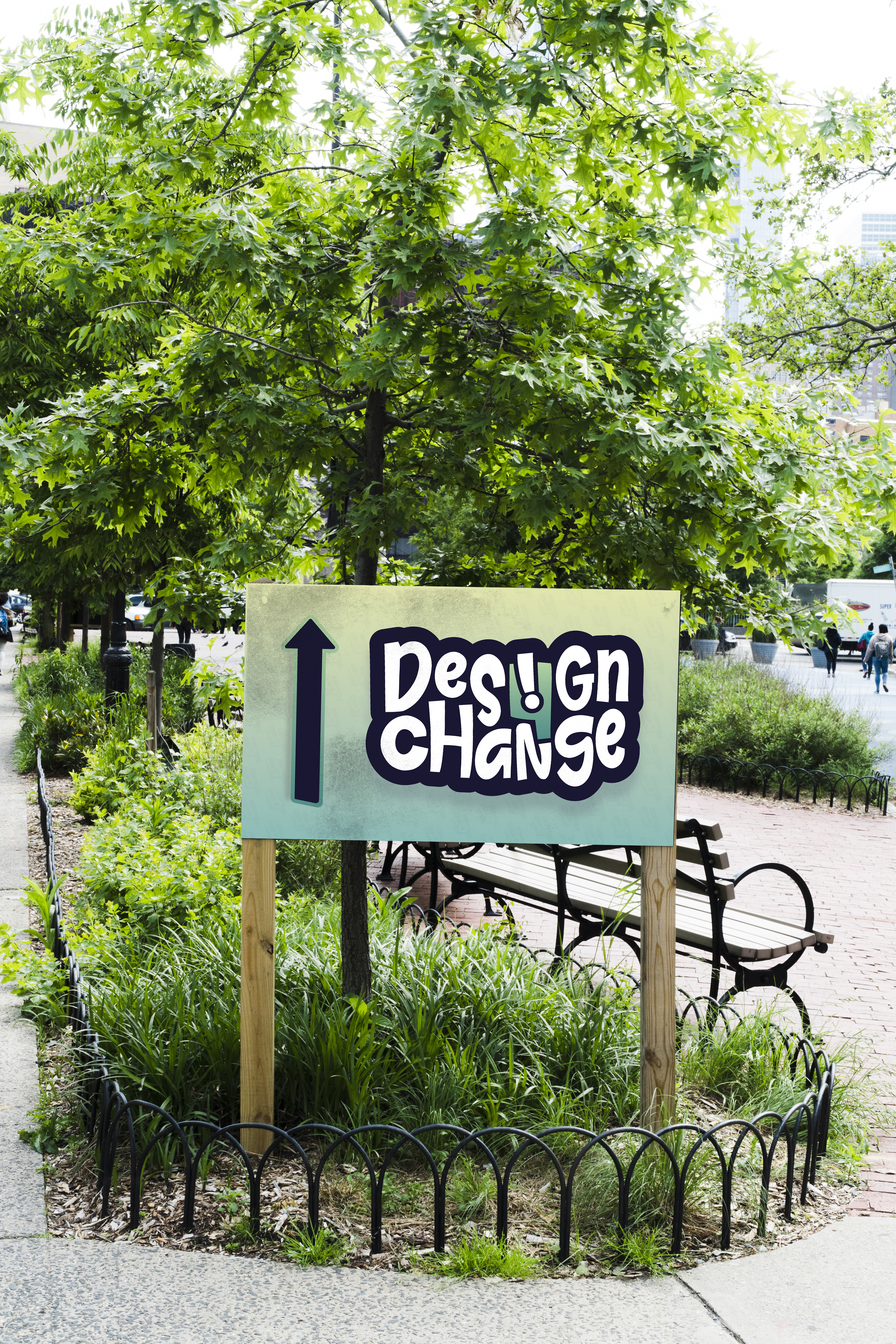 Design 4 Change event directional signage