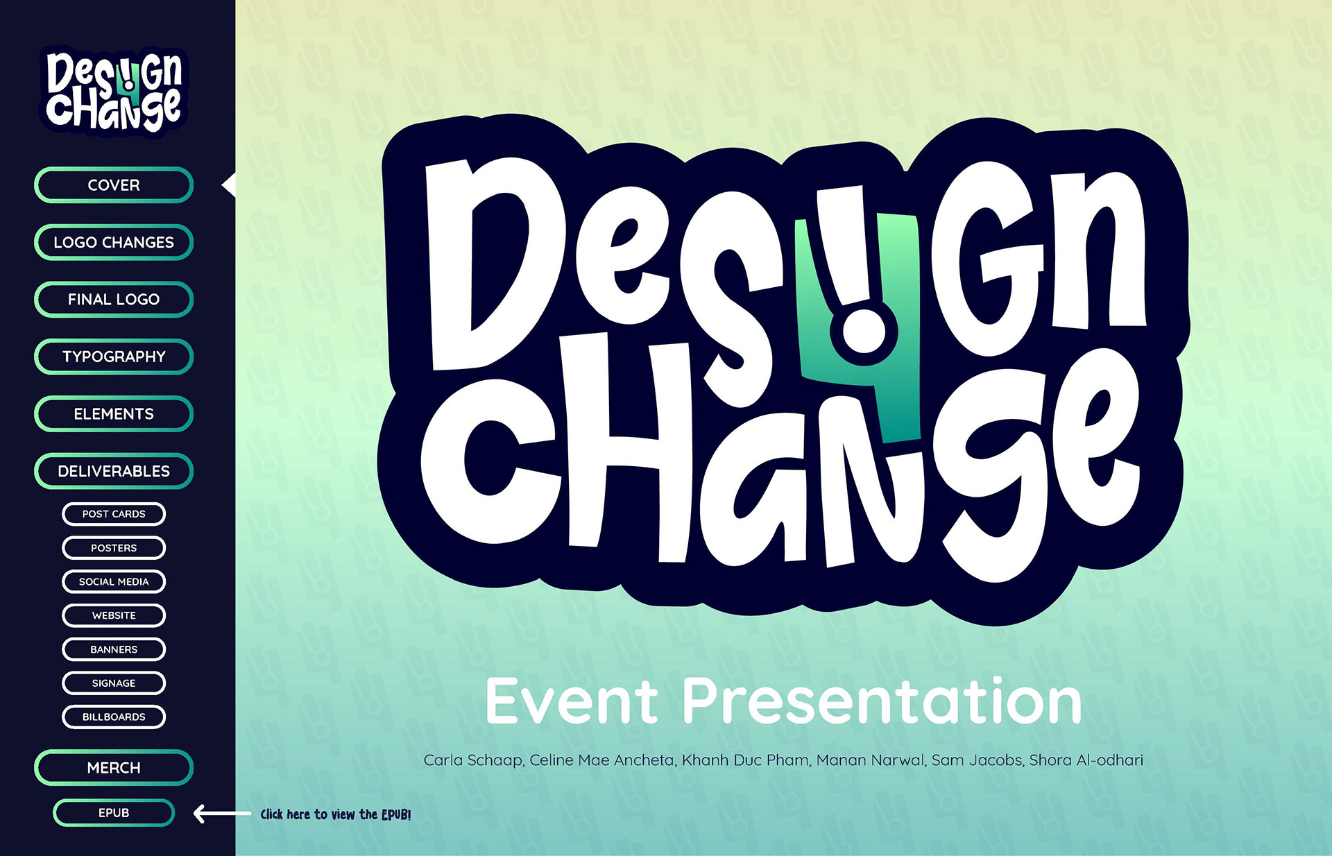 Design 4 Change Event Presentation