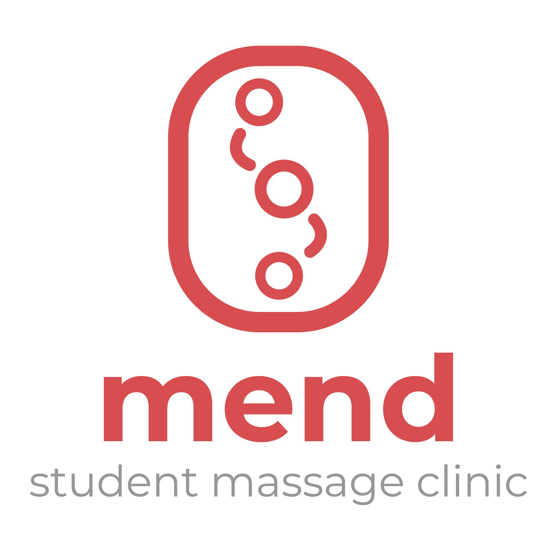 Mend Student Massage Clinic Logo