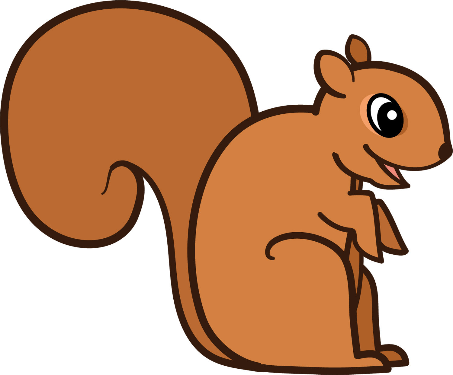 The Village Restaurant Mascot "Squeaky" side view