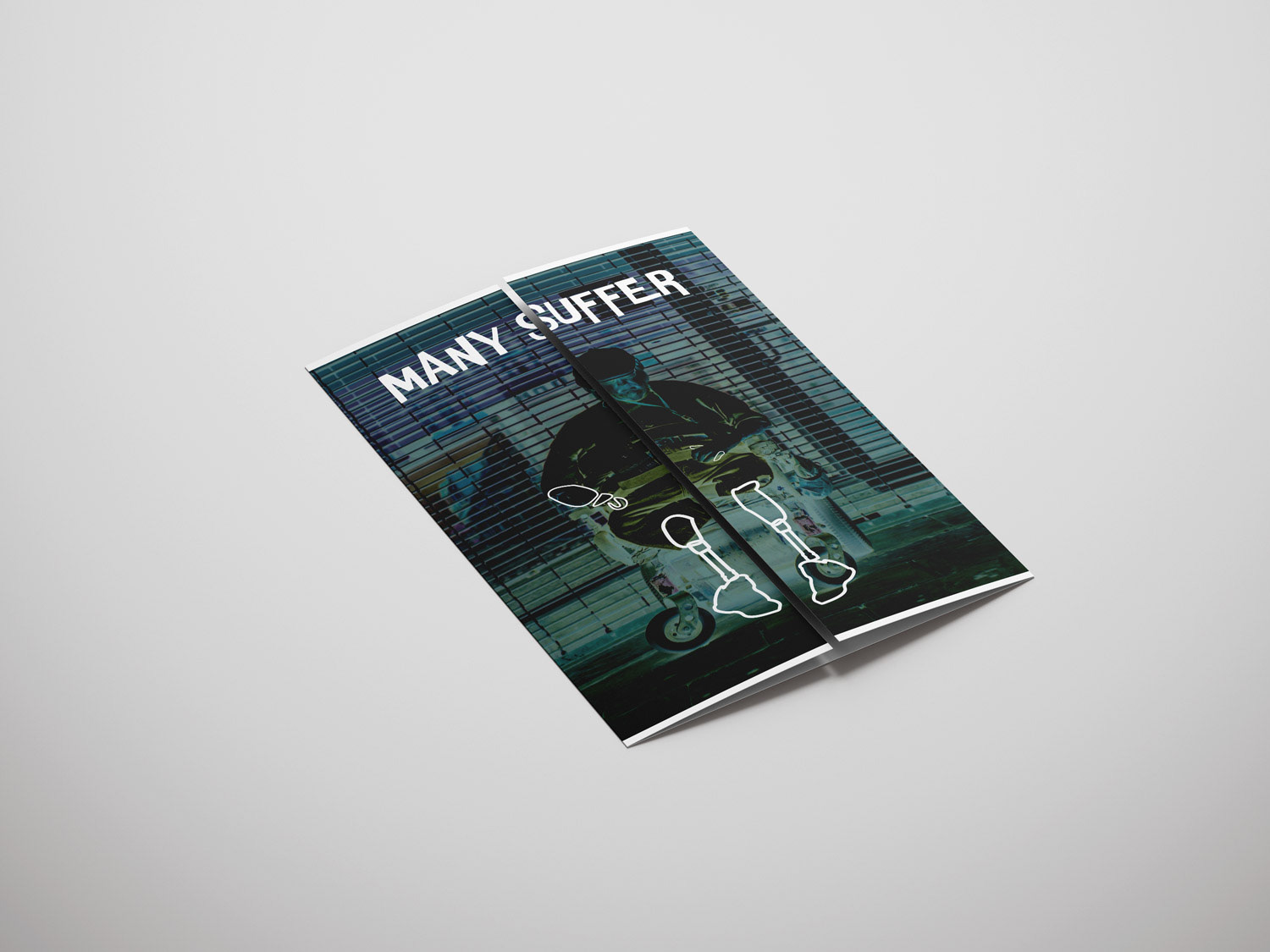 The War Amps Direct Marketing Campaign Gate Fold Brochure front view