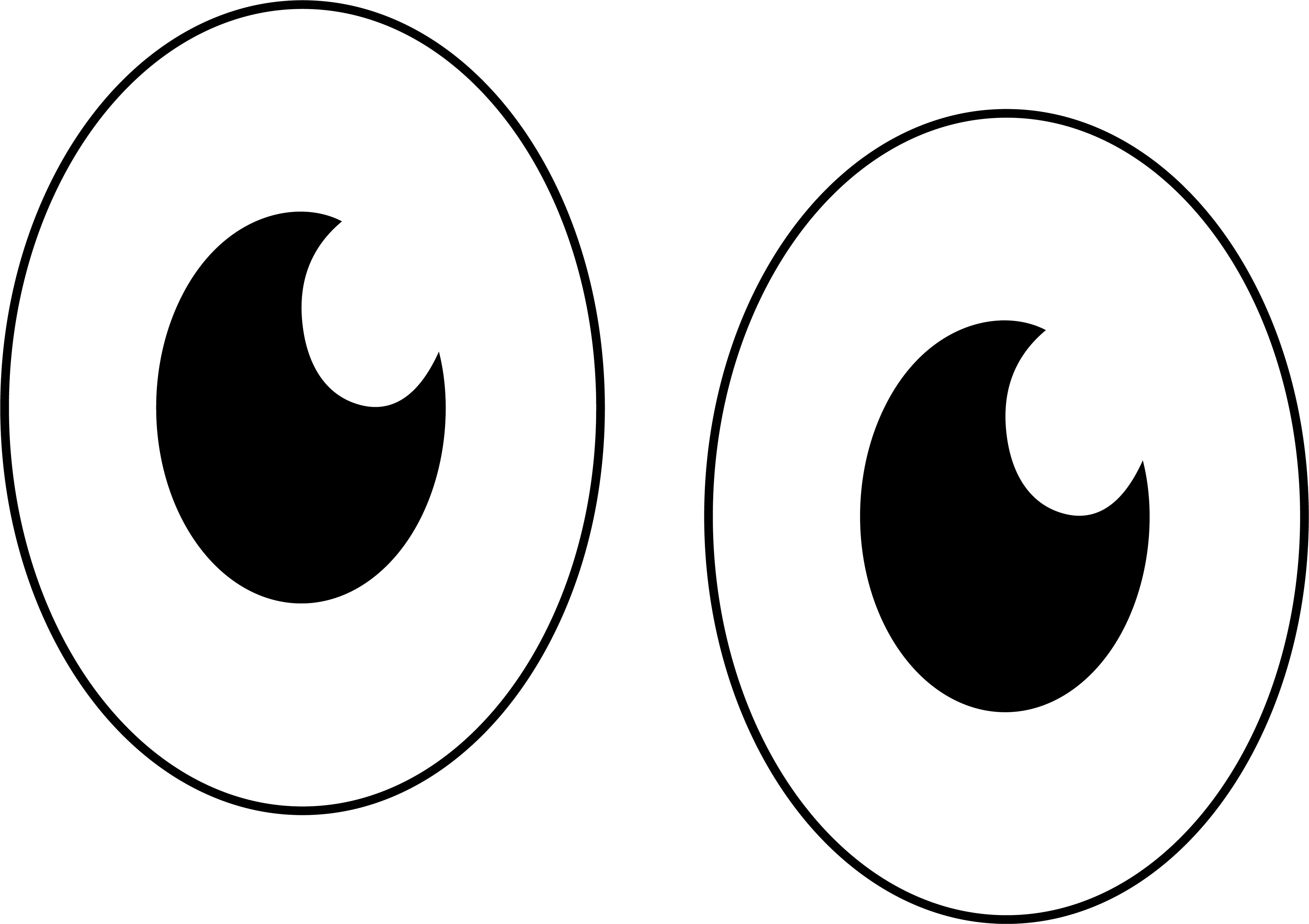 'Look' eye graphics