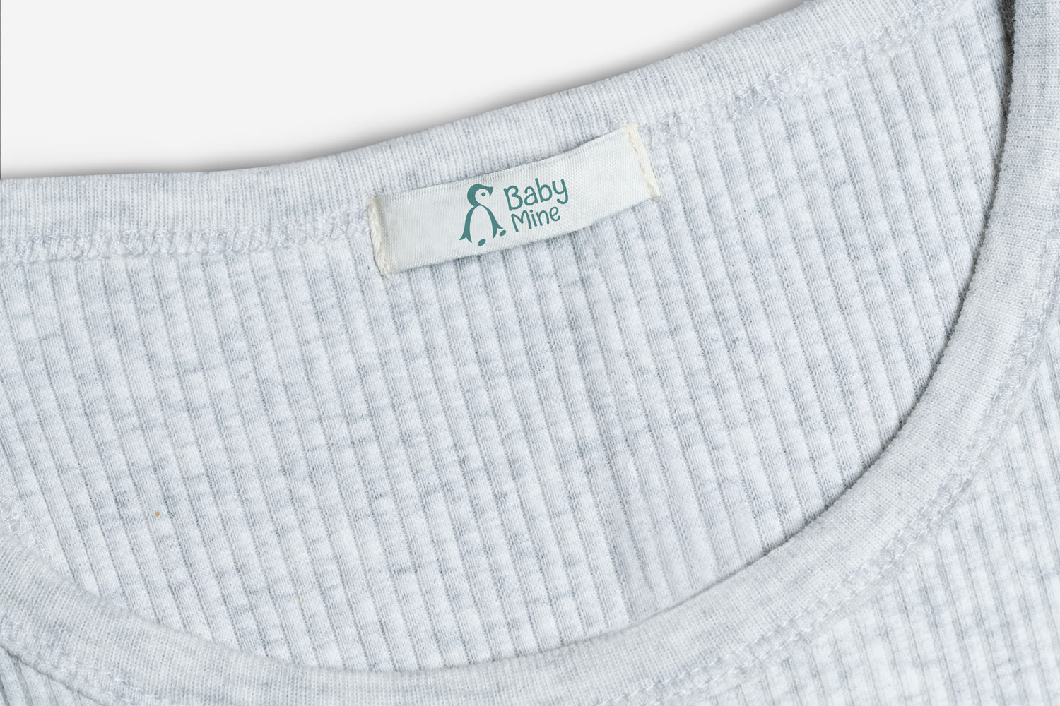 Baby Mine clothing tag