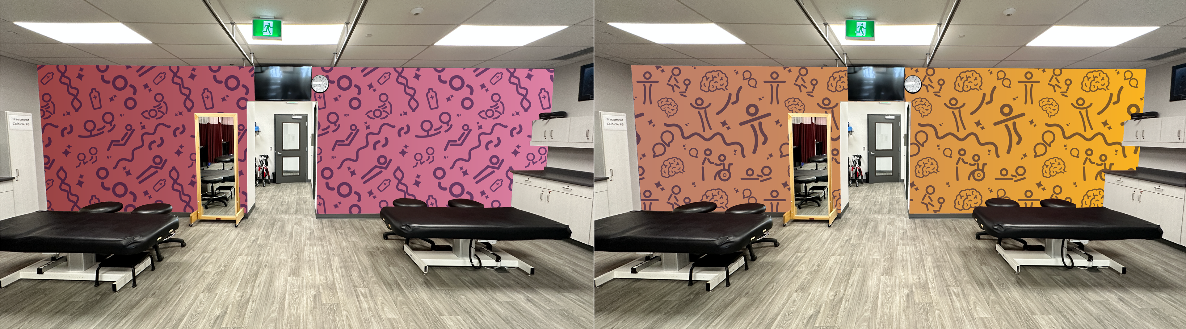 Lab Wall Designs for Mend & Bend