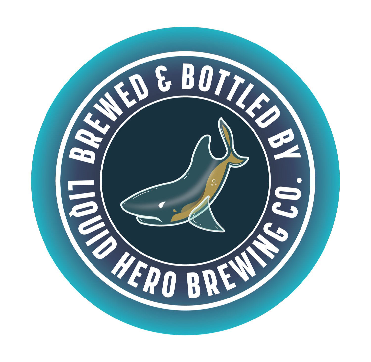 Liquid Hero Surf Wild Ale Cap Label