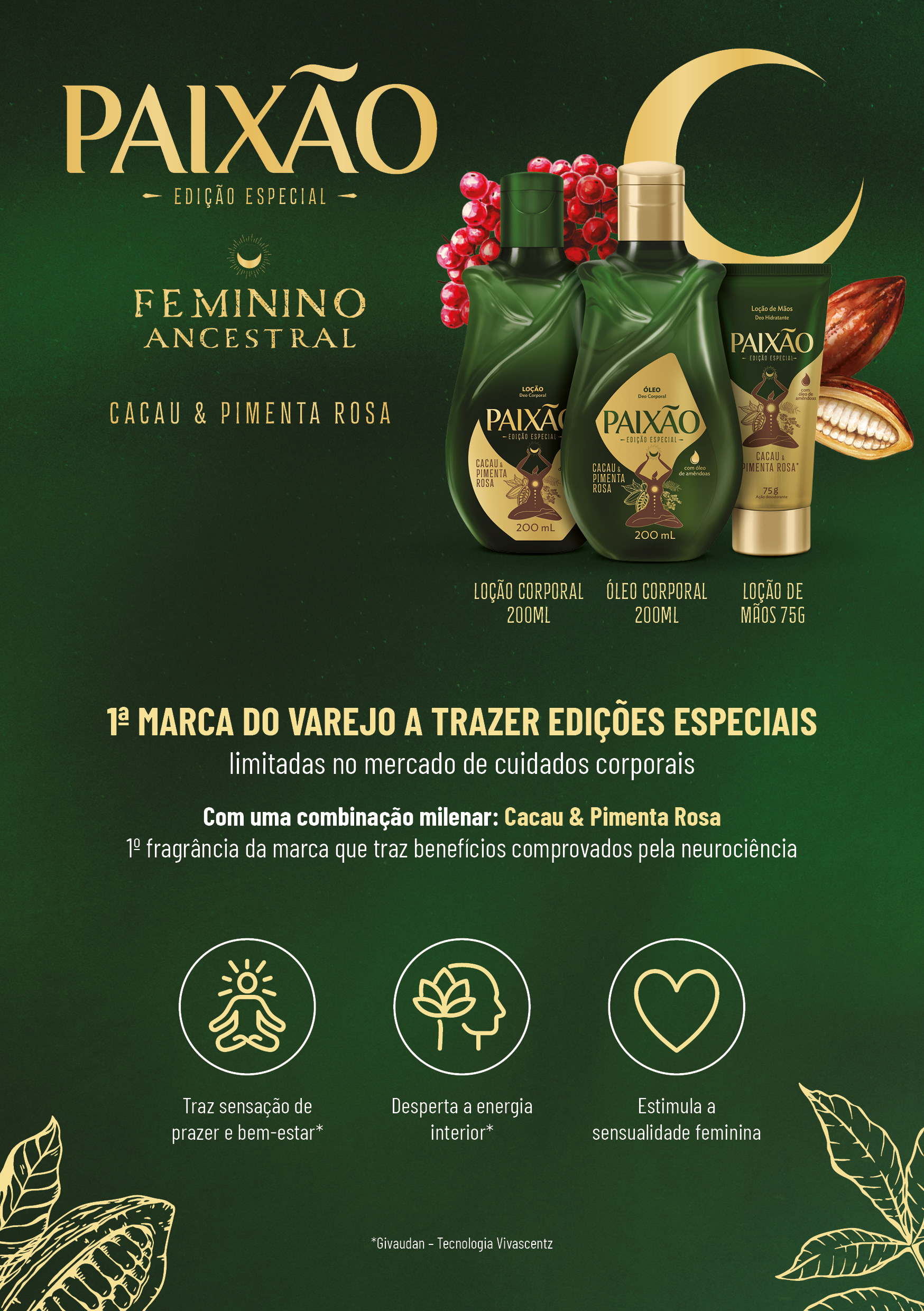 Image may contain: Lâmina de vendas Paixão, frente.