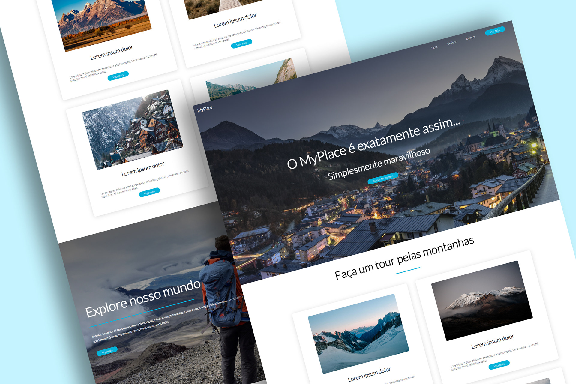 Landing Page MyPlace