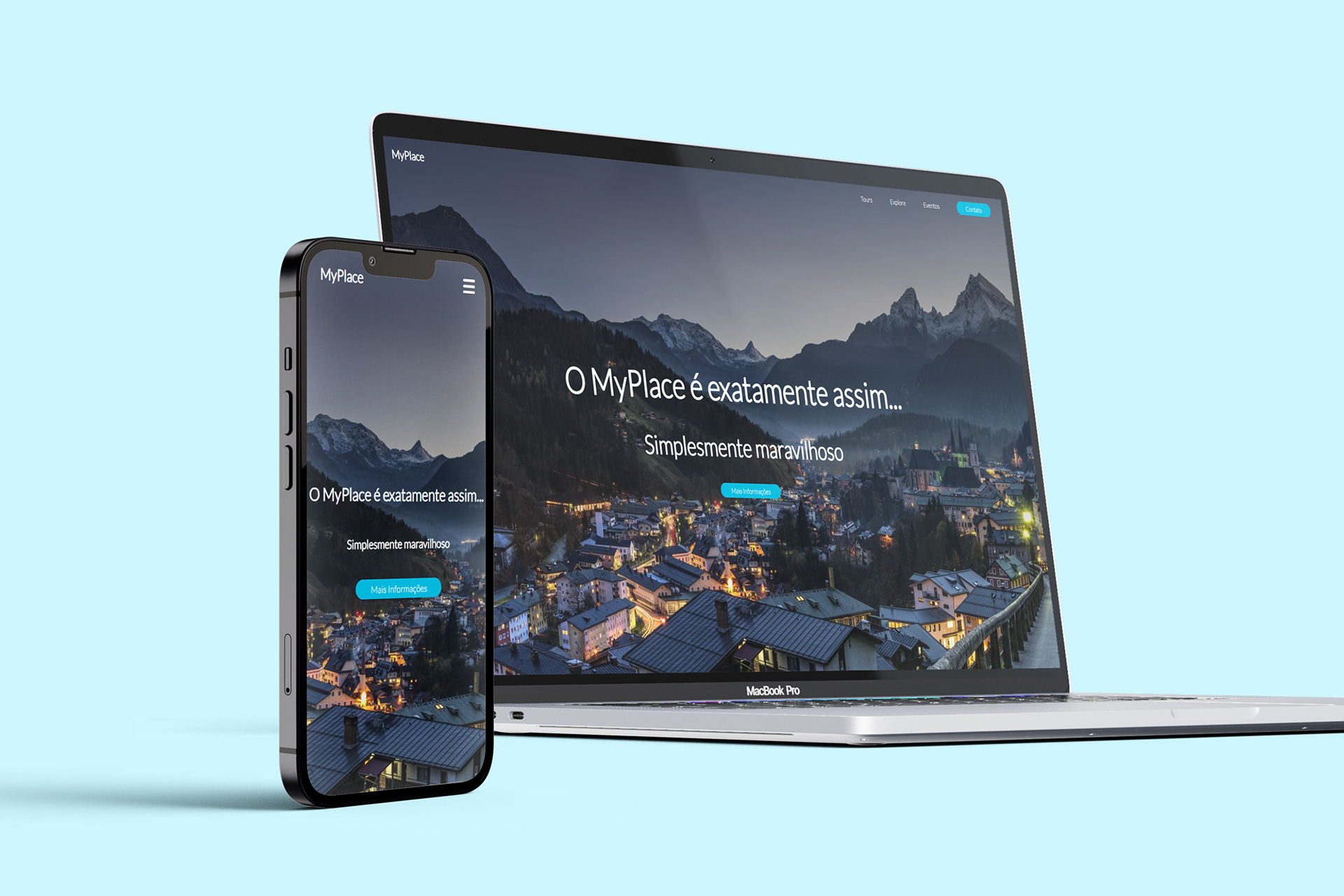 Landing Page MyPlace devices