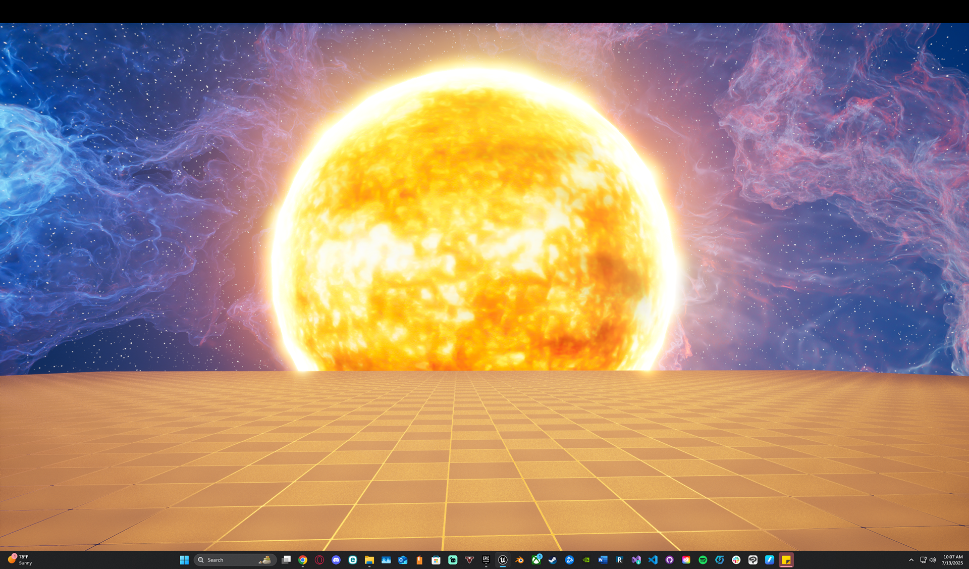 Updated Sun material and Skybox