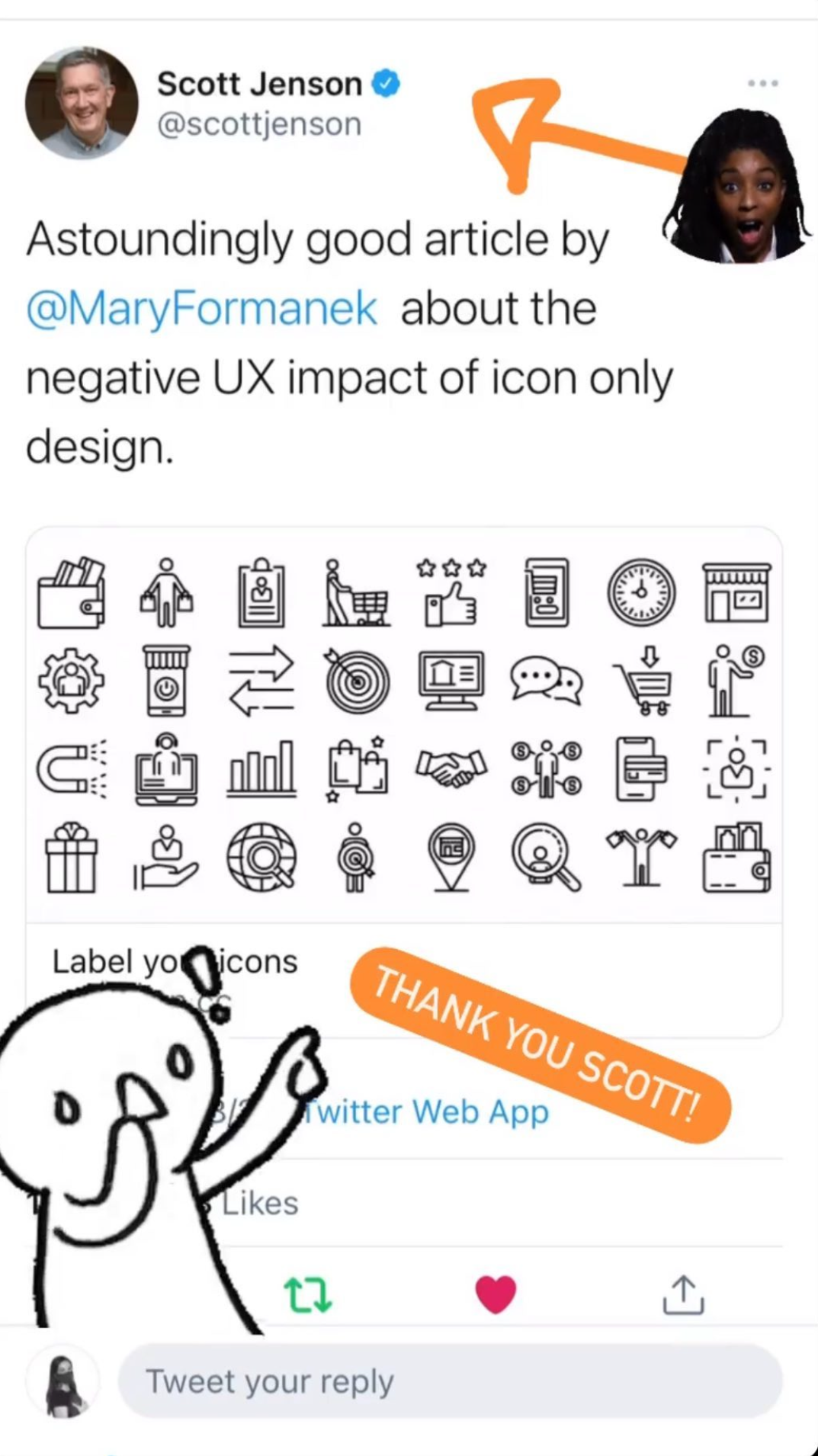 Comments on Mary's articles