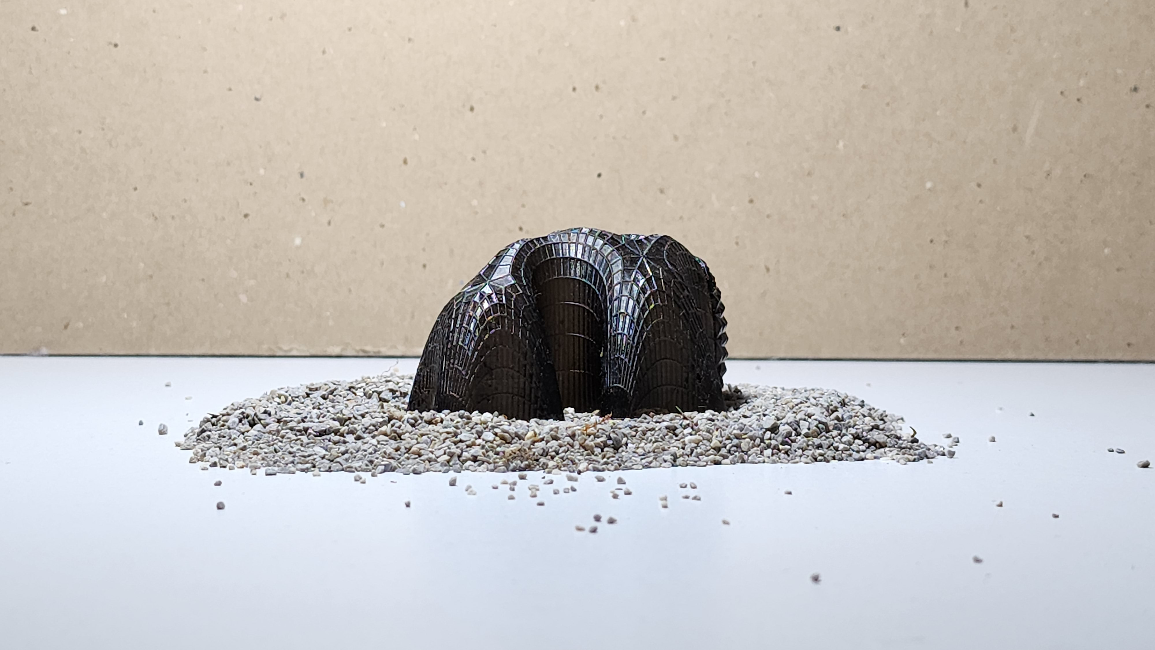 3D printed model