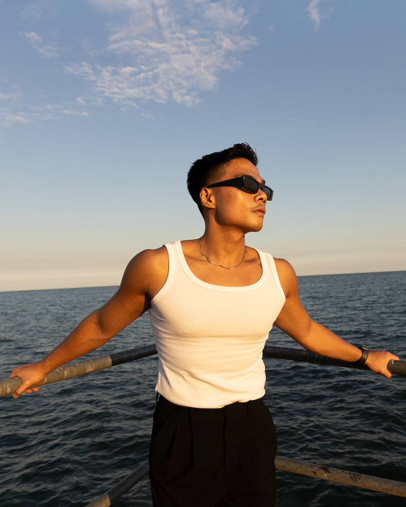 Andrew at Woodbine Beach 2025