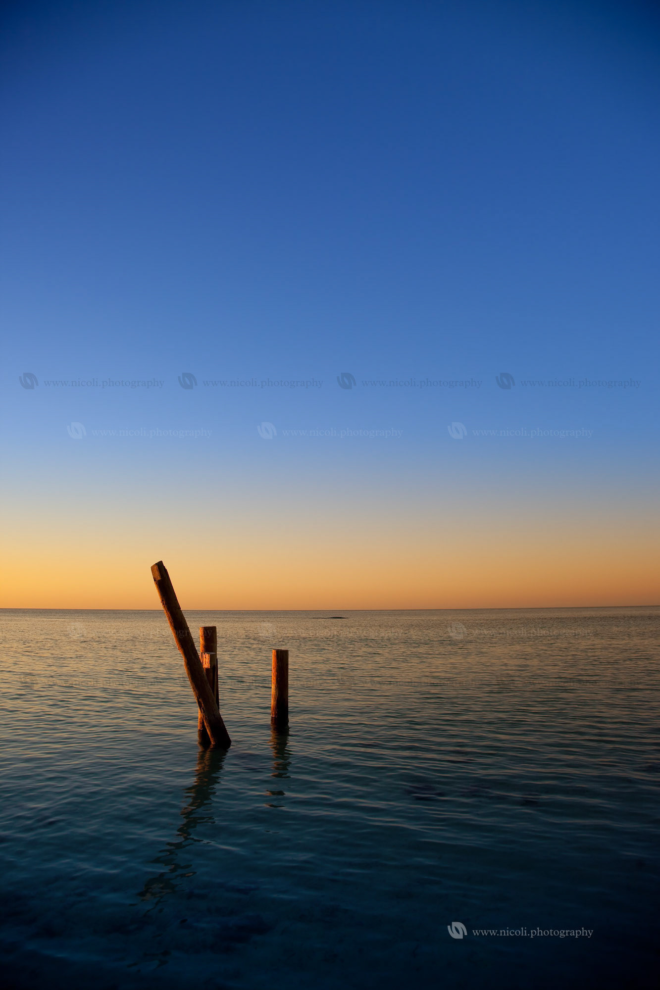 Beautiful sunset in Roatan, Islas de la Bahia, Honduras