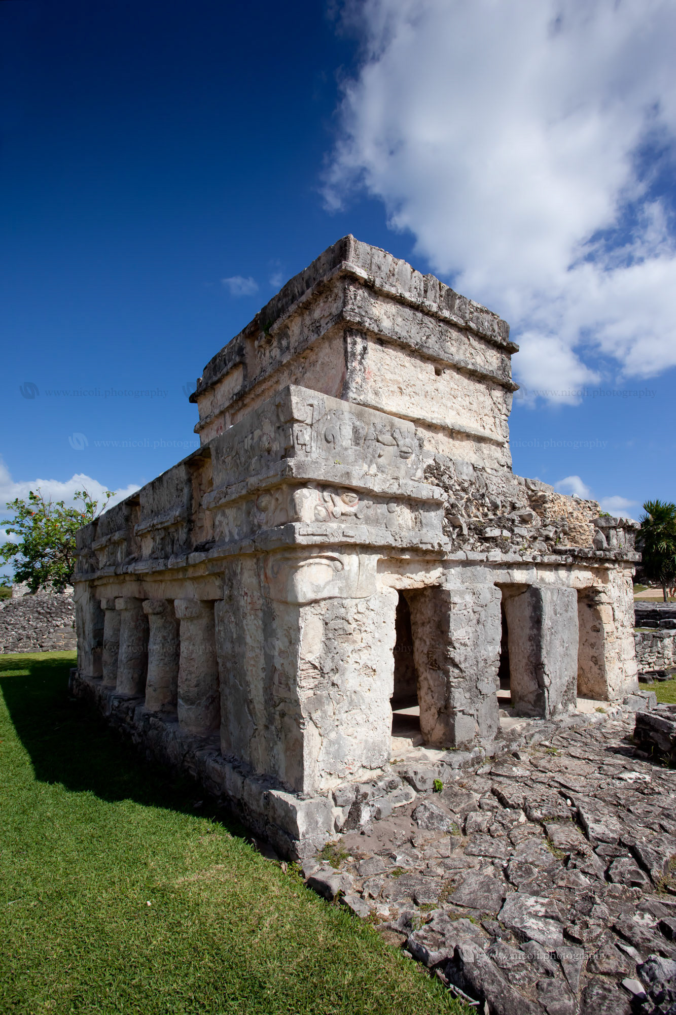 Tulum ruins in the Riviera Maya, Mexico.