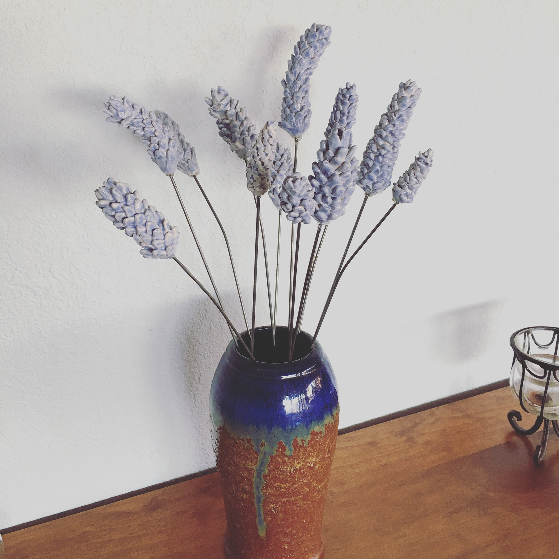 Sculpted Lavender Flowers