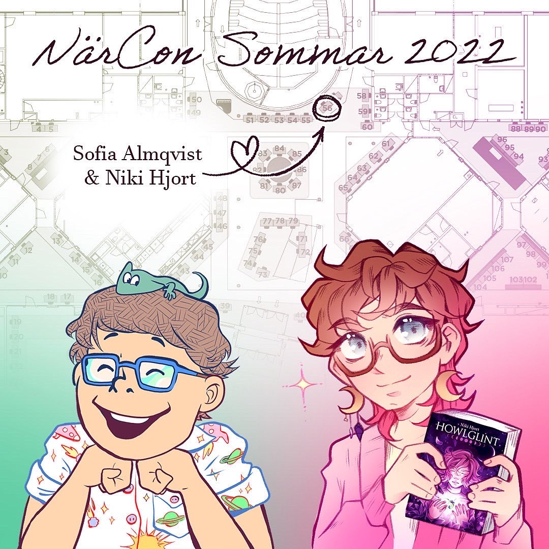 Närcon map, 2022