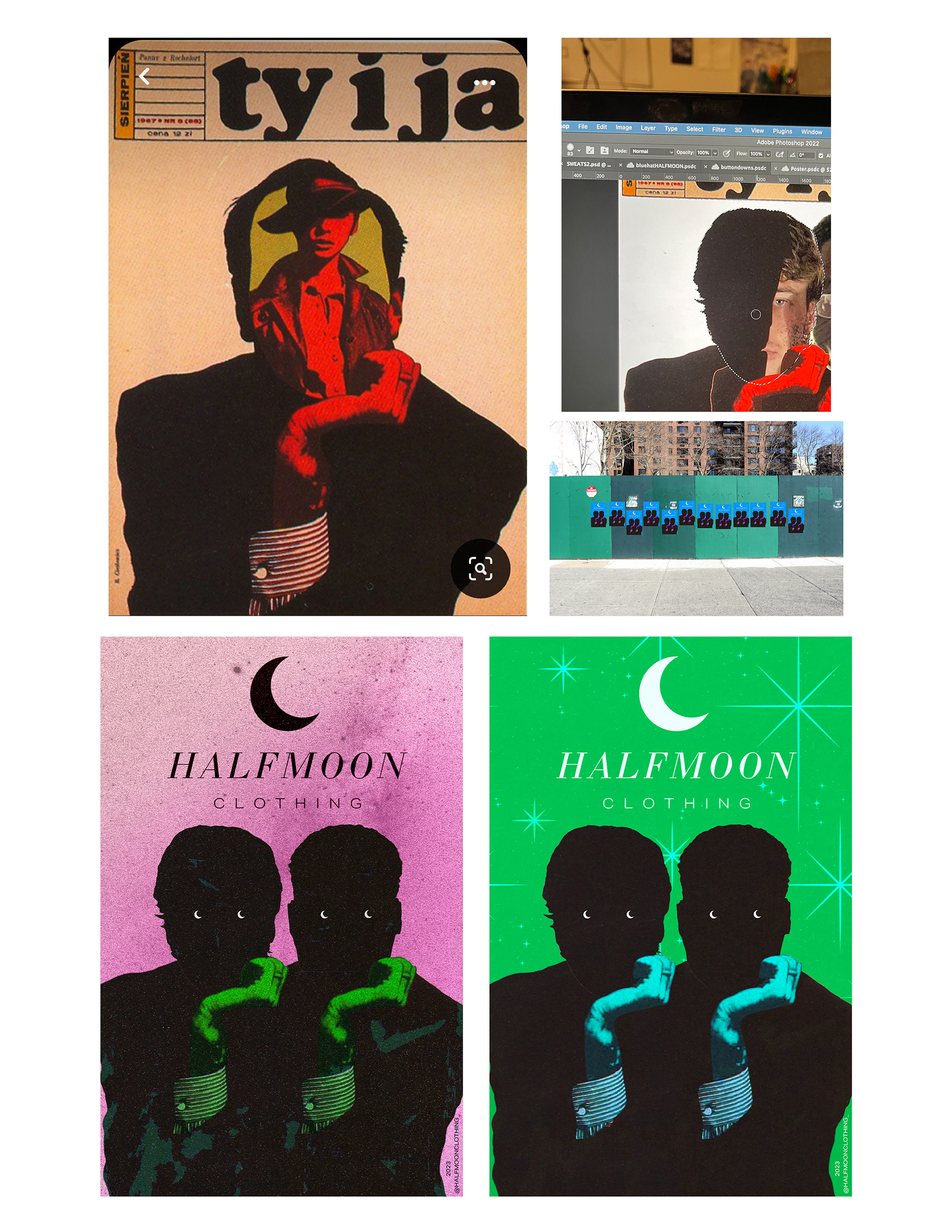 poster reference & process