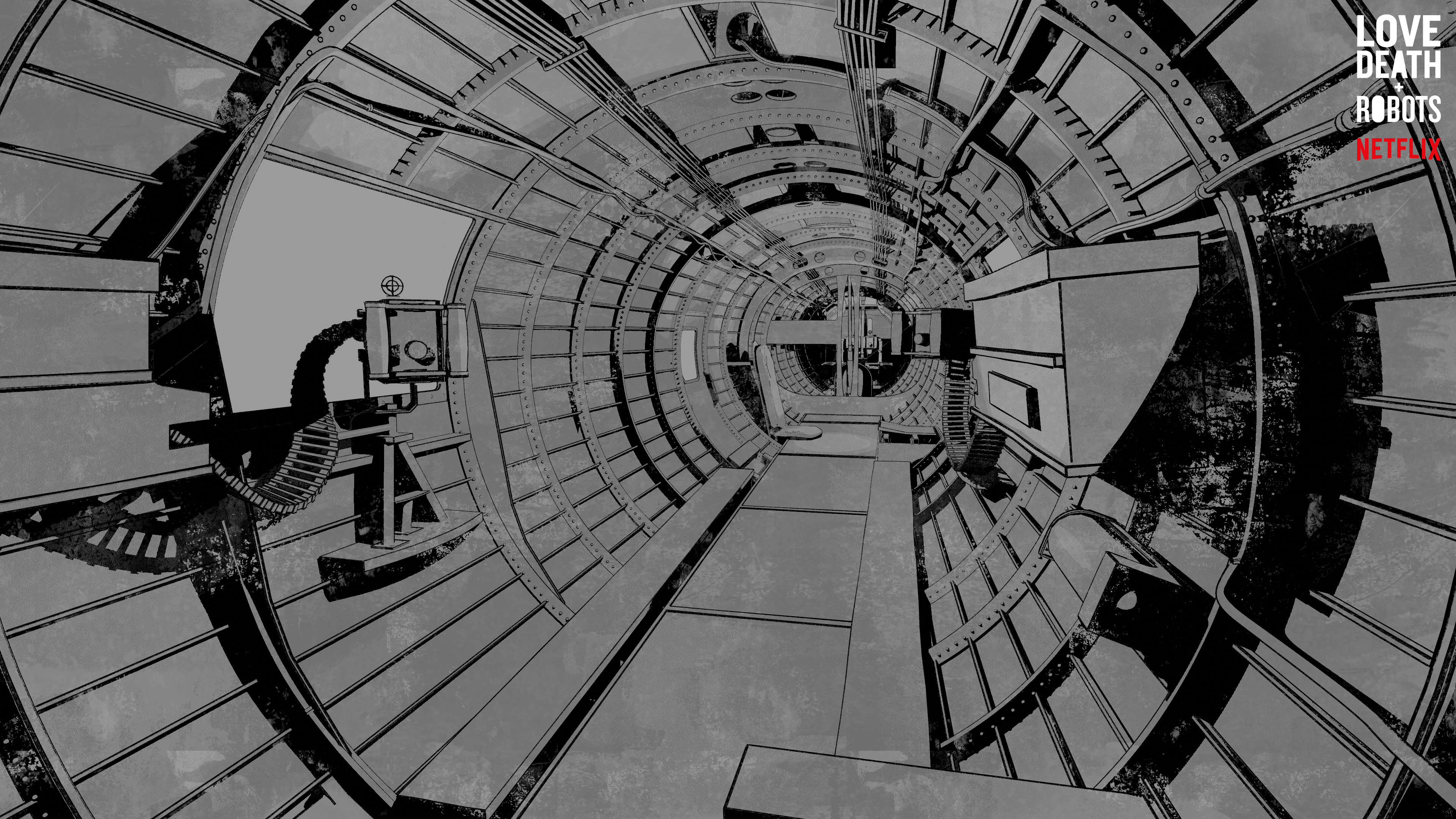 Early 3D render to test the style / Fuselage