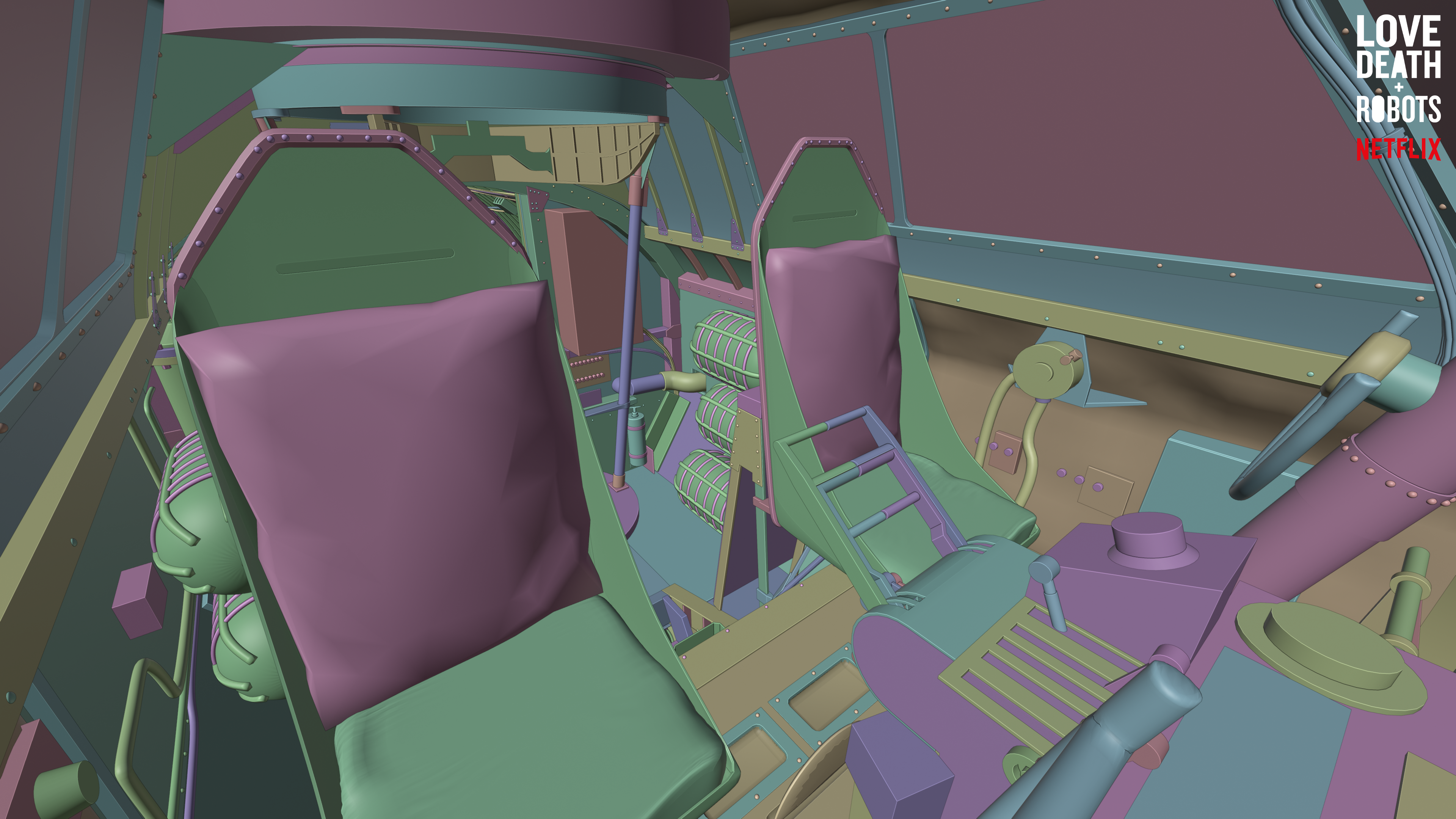3D Modeling / Cockpit