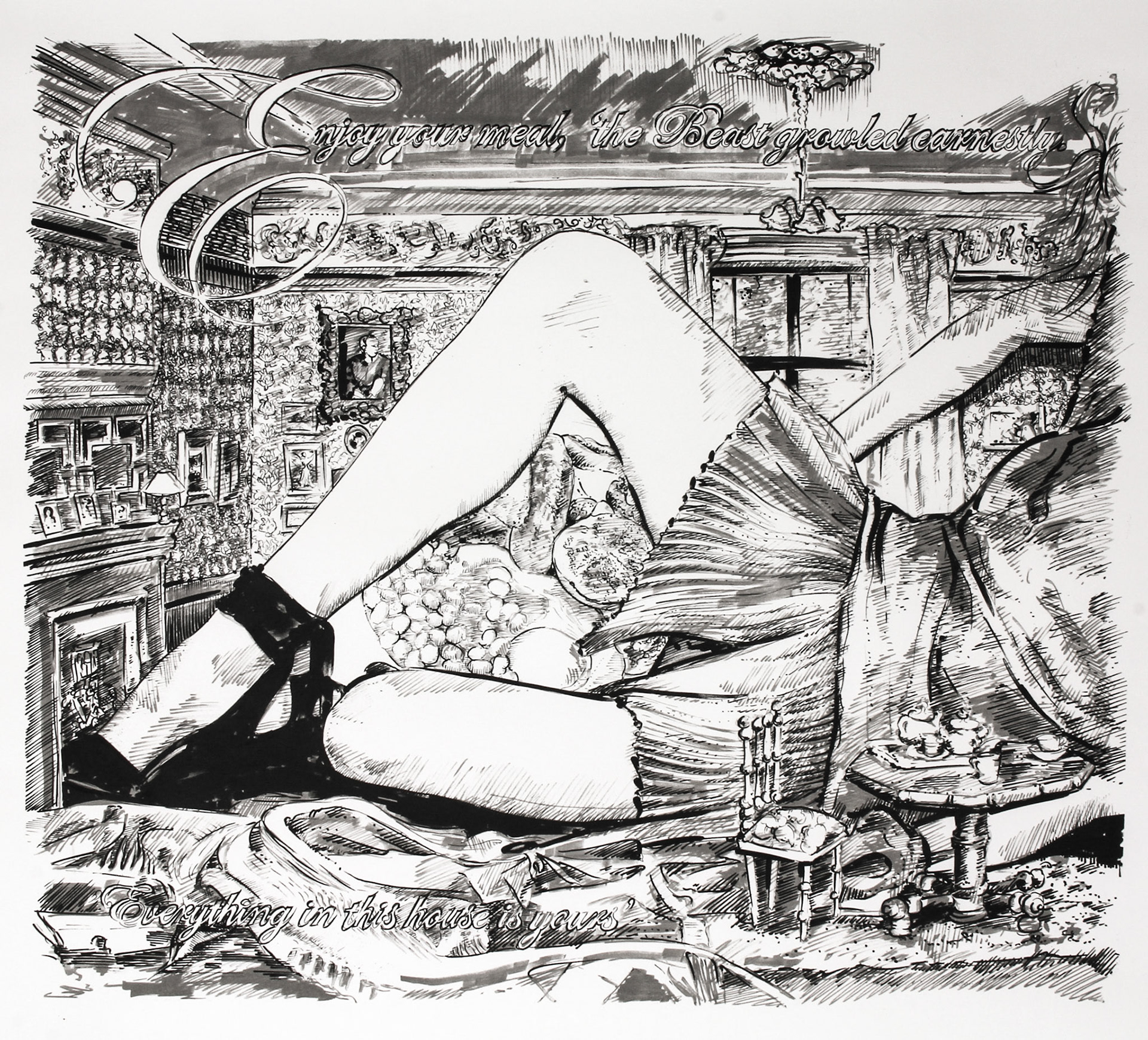 Homey. 2 colours silkscreen print on 350gsm paper. 59 x 42cm. London, 2013.