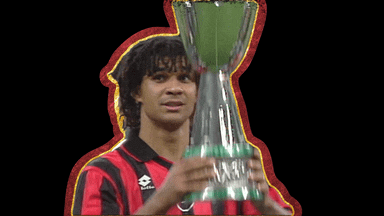 Gullit lifting Supercup