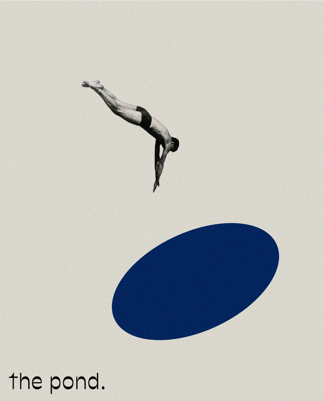 5 min mind dump: the diving man