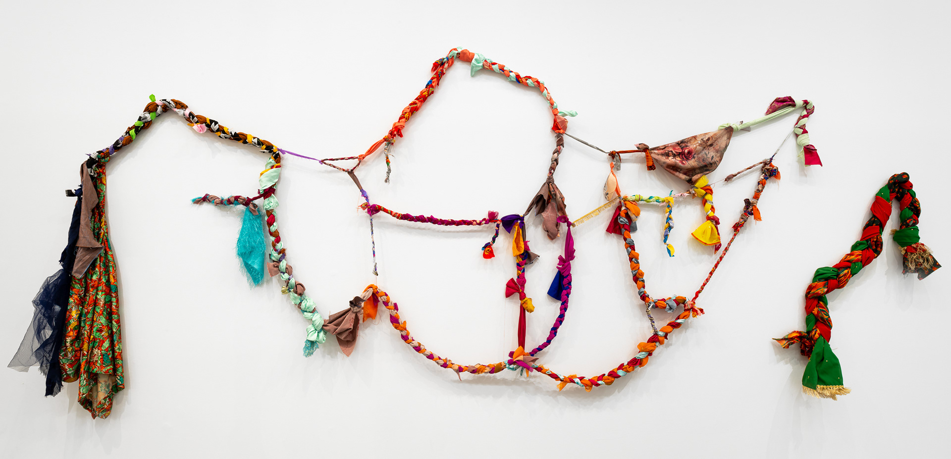 Acclimate, 2021, multi-fabric installation