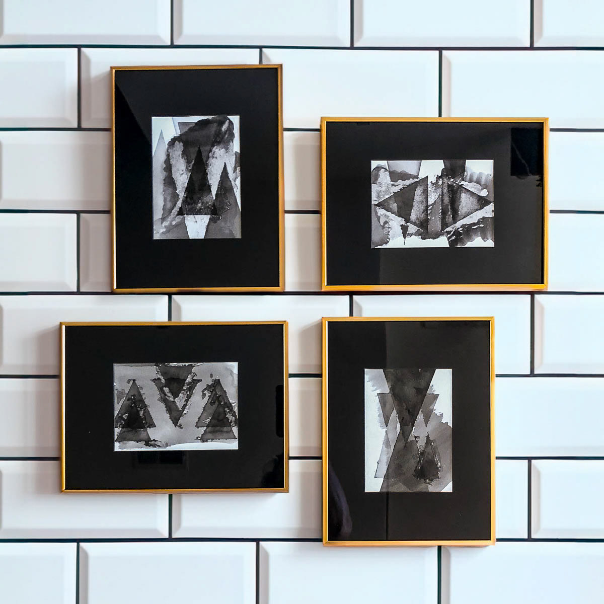 monochrome-triangle-modern-watercolor-set-paintings-philadelphia