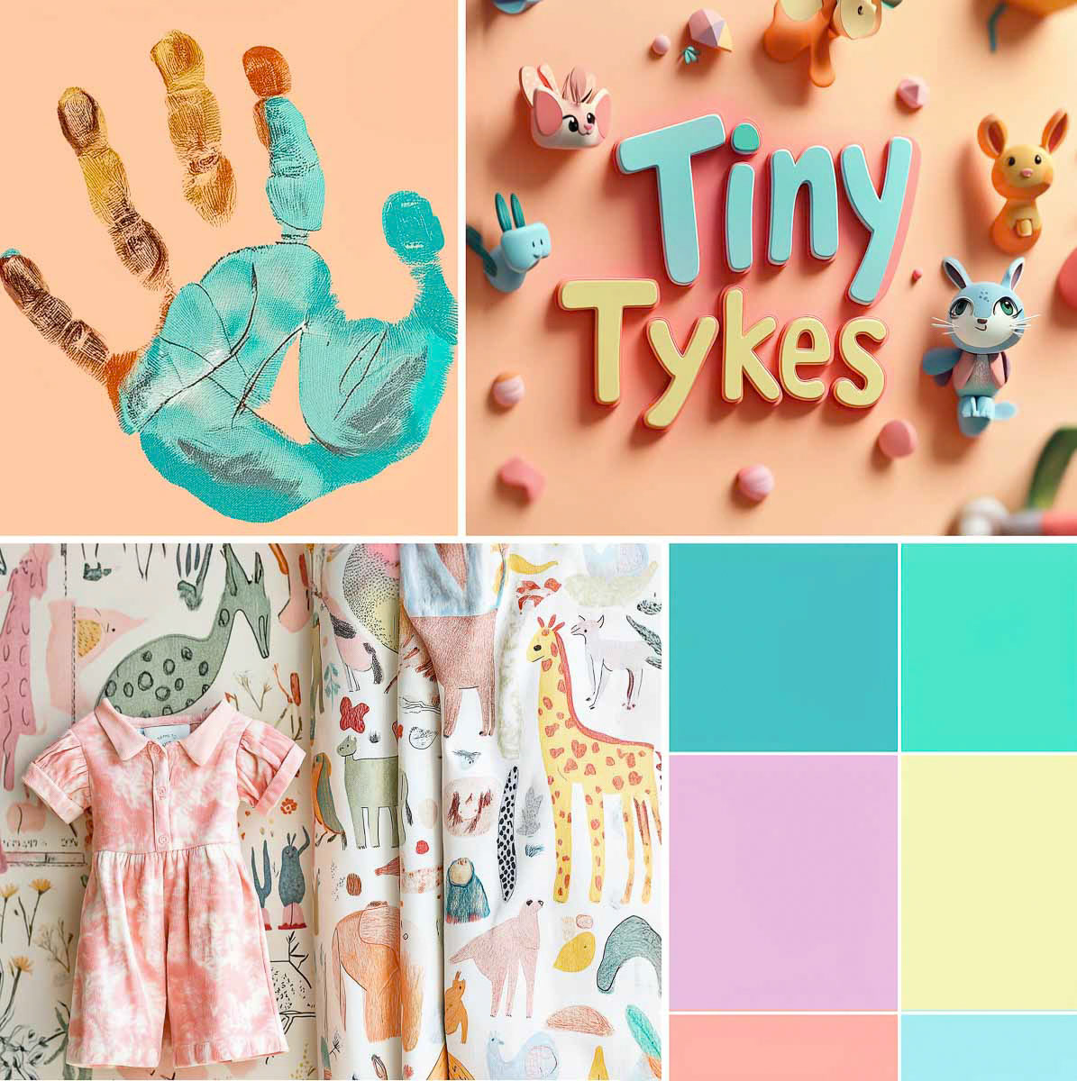 tiny-tykes-pastel-children-toy-Philadelphia-creative-logo-design